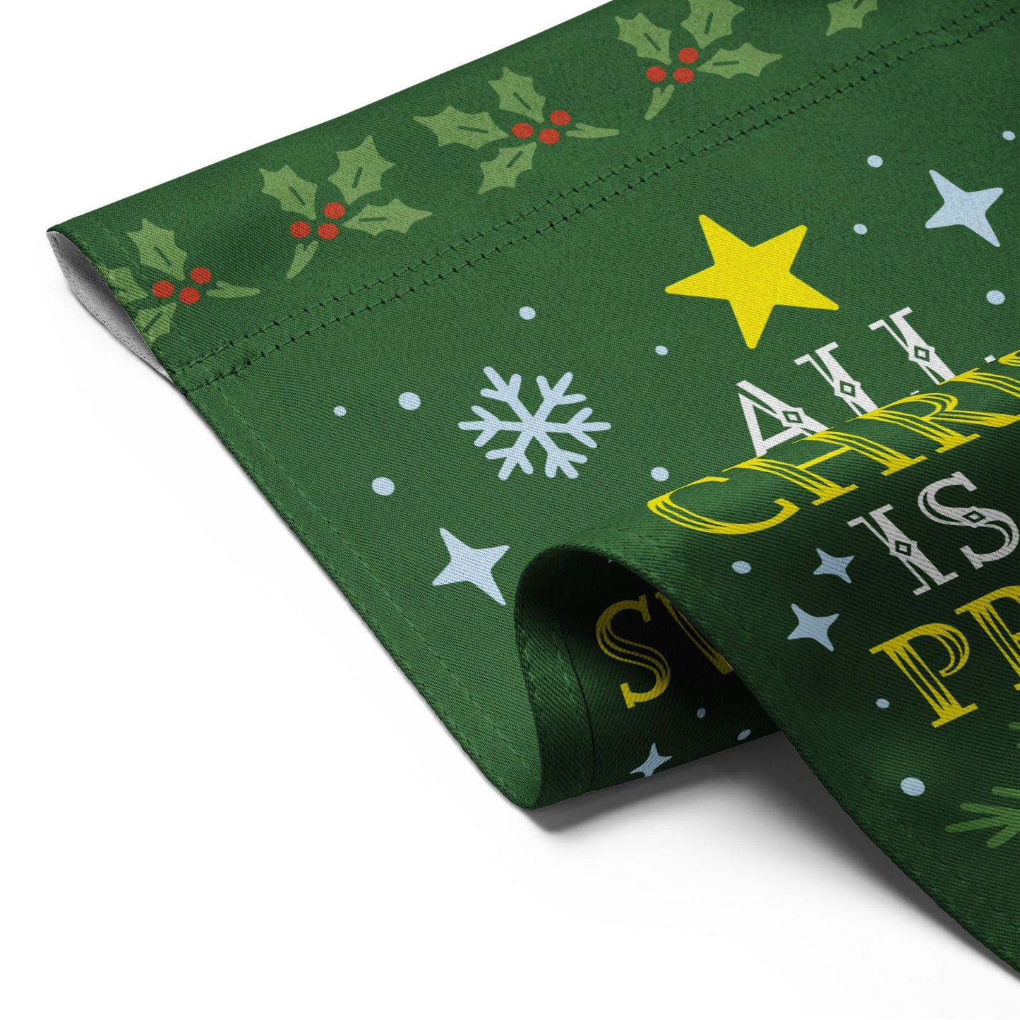 All I Want for Christmas Is A New President Garden Flag