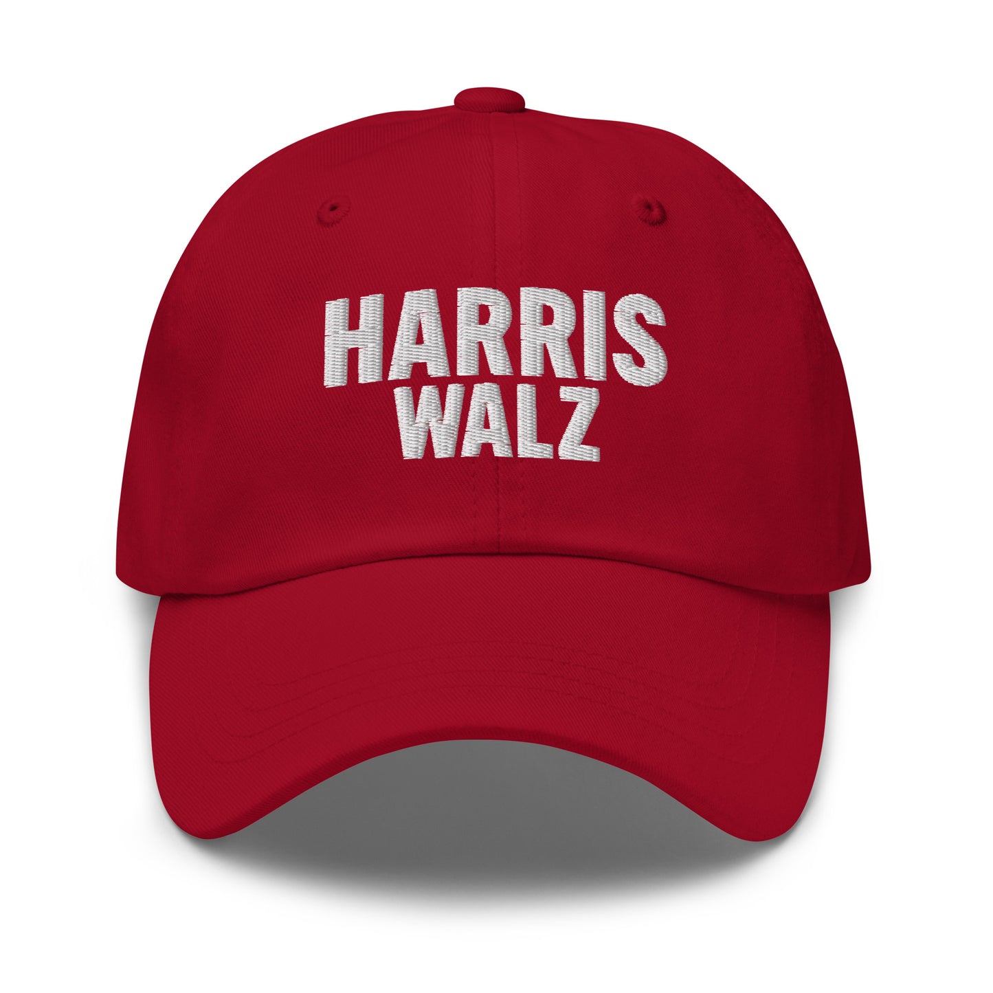 Front view of the Harris-Walz 2024 Presidential Campaign Dad Hat