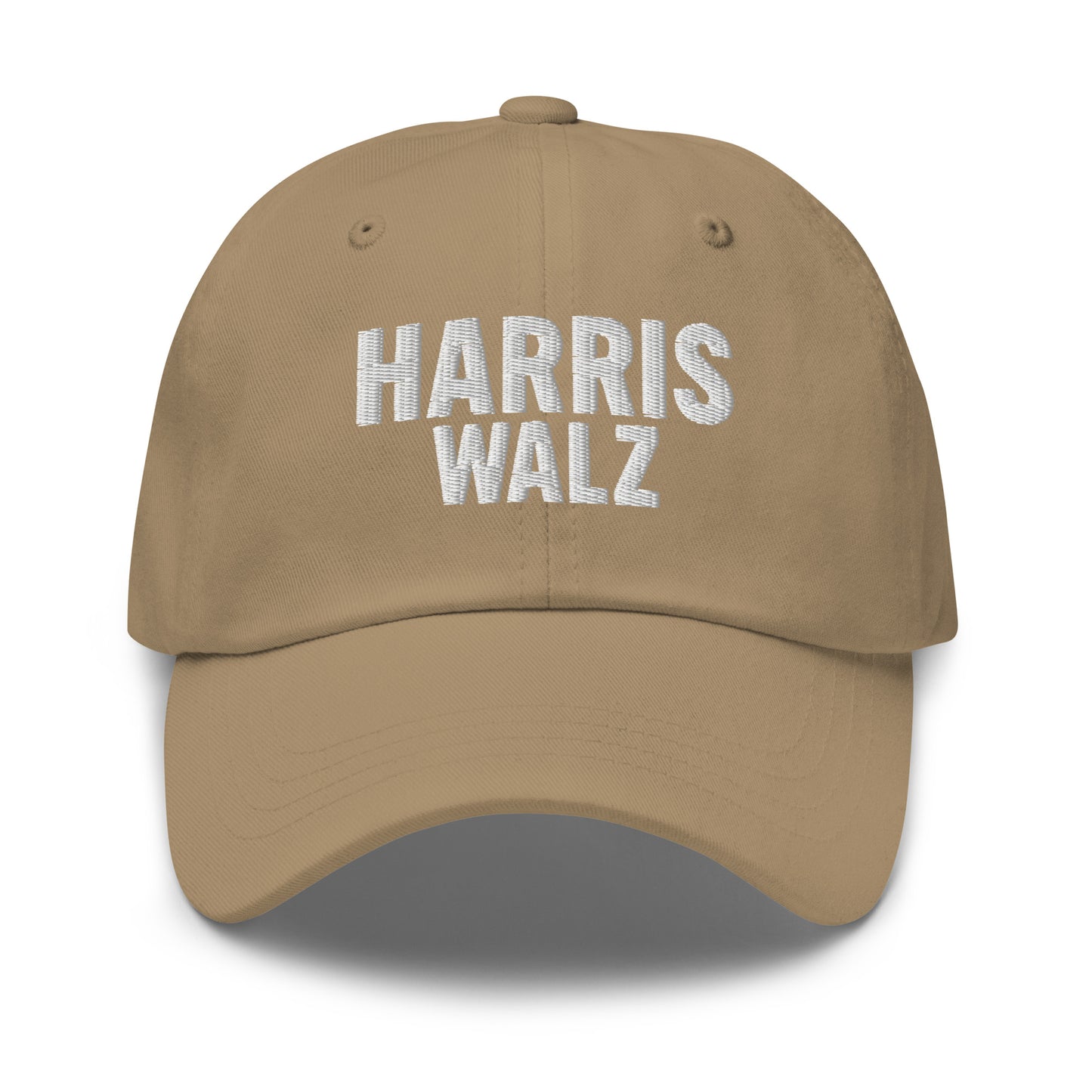 Front view of the Harris-Walz 2024 Presidential Campaign Dad Hat