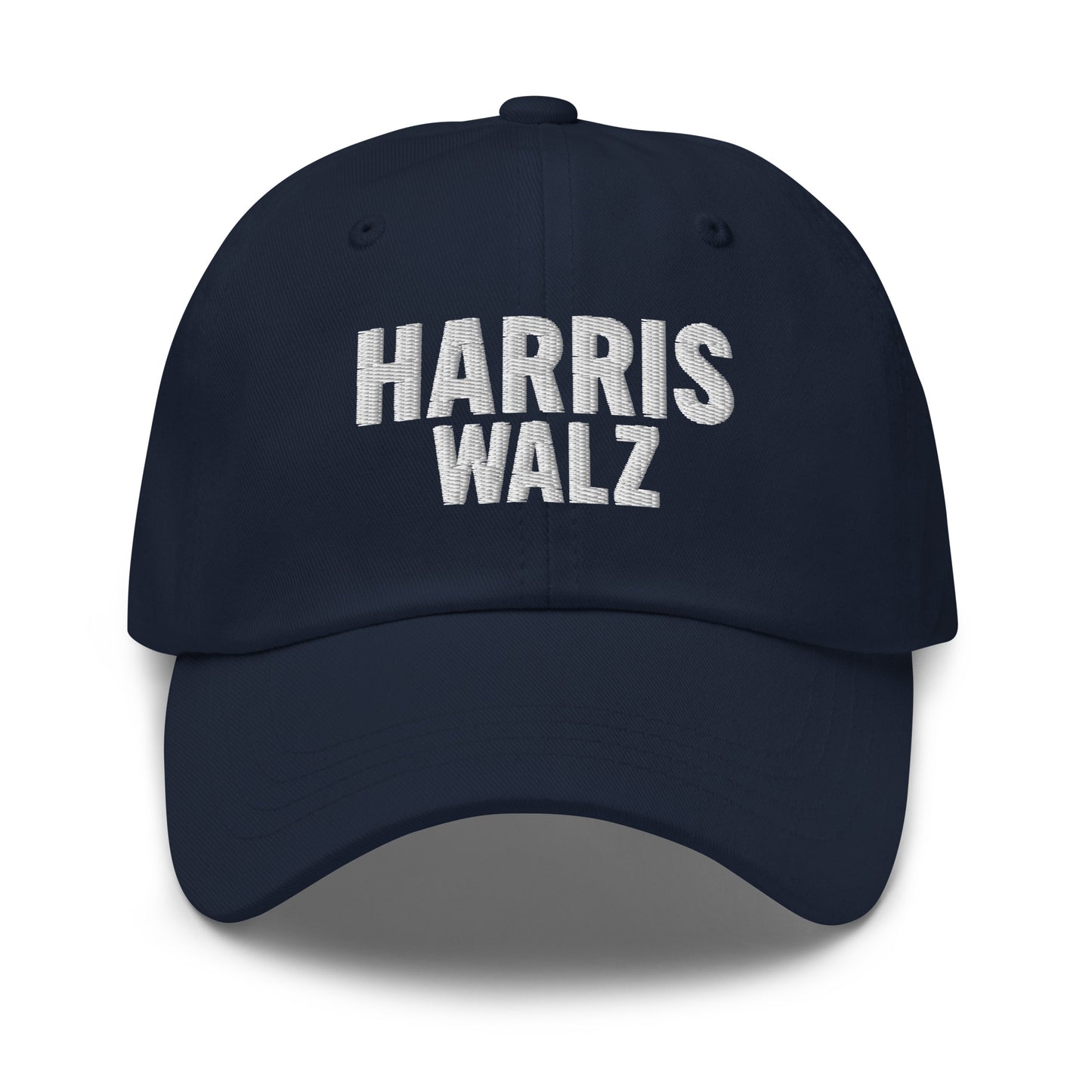 Front view of the Harris-Walz 2024 Presidential Campaign Dad Hat