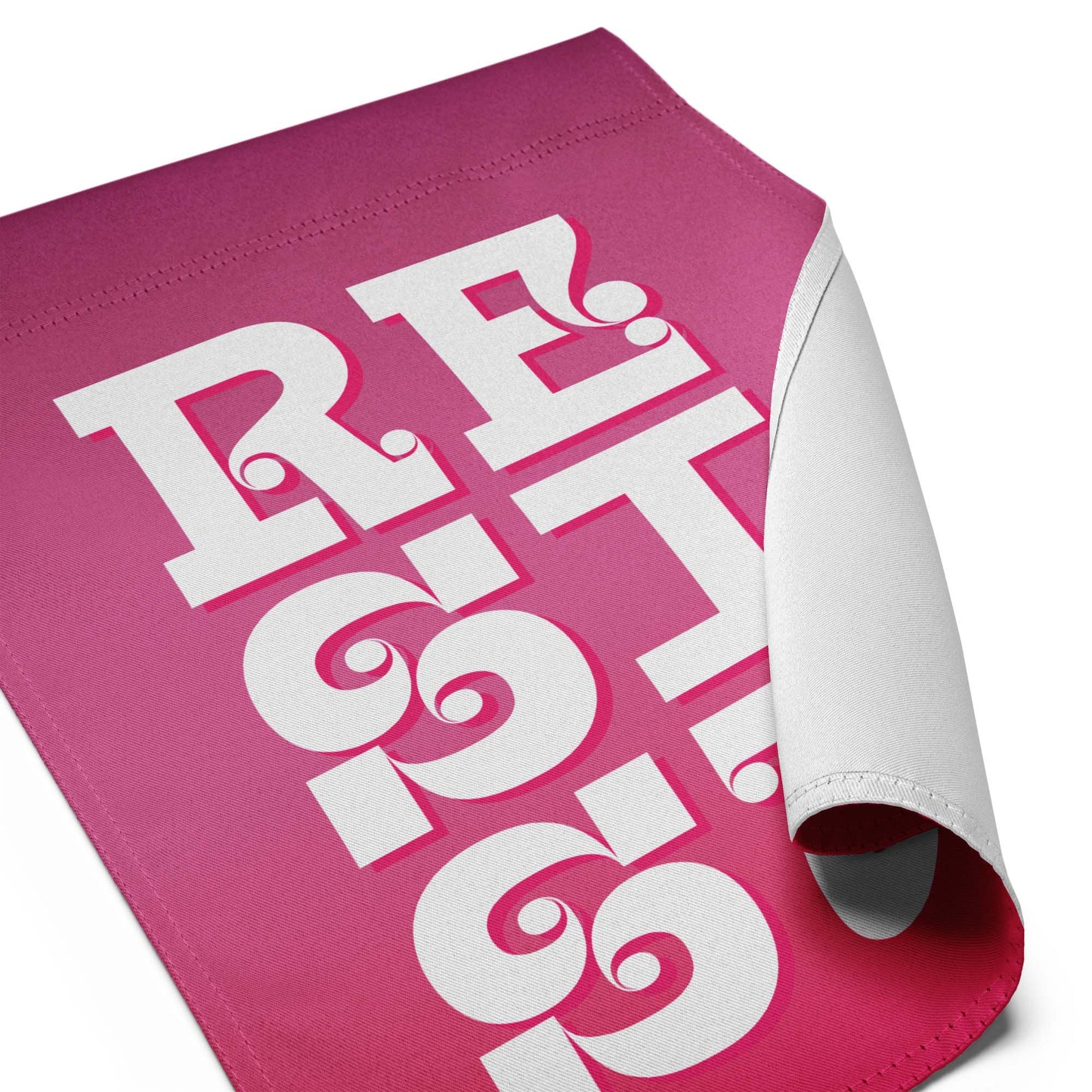 Detailed View Image: RESIST Garden Flag