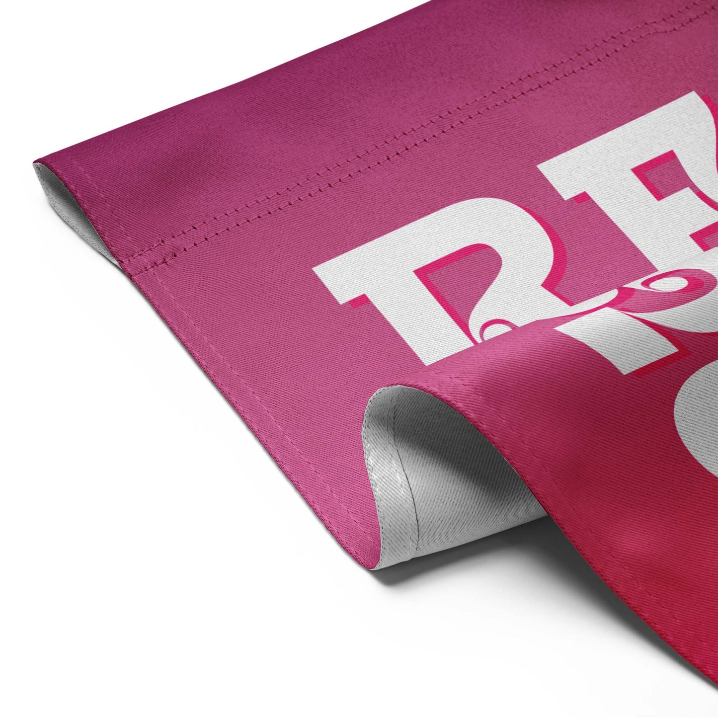 Detailed Close up View Image: RESIST Garden Flag