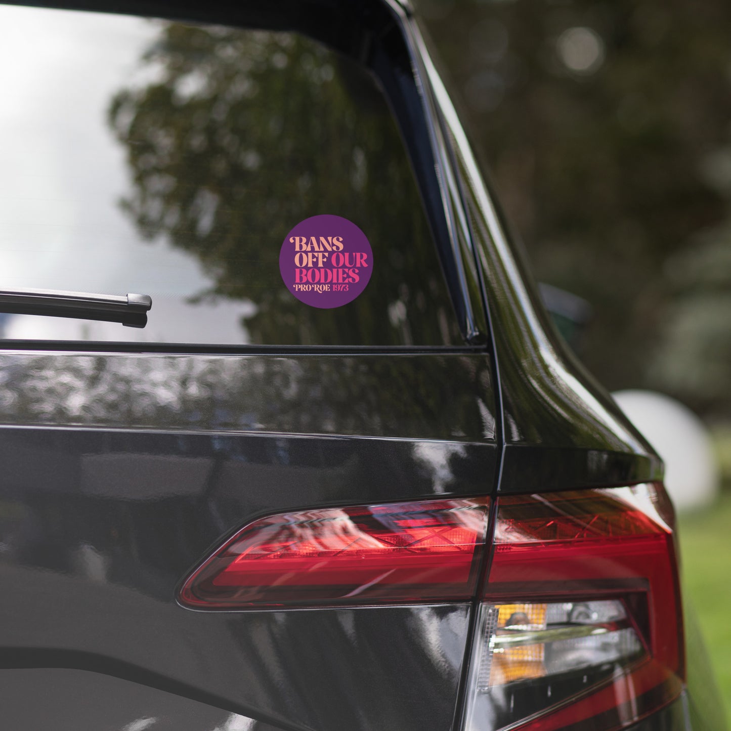Bans Off Our Bodies Sticker on a car