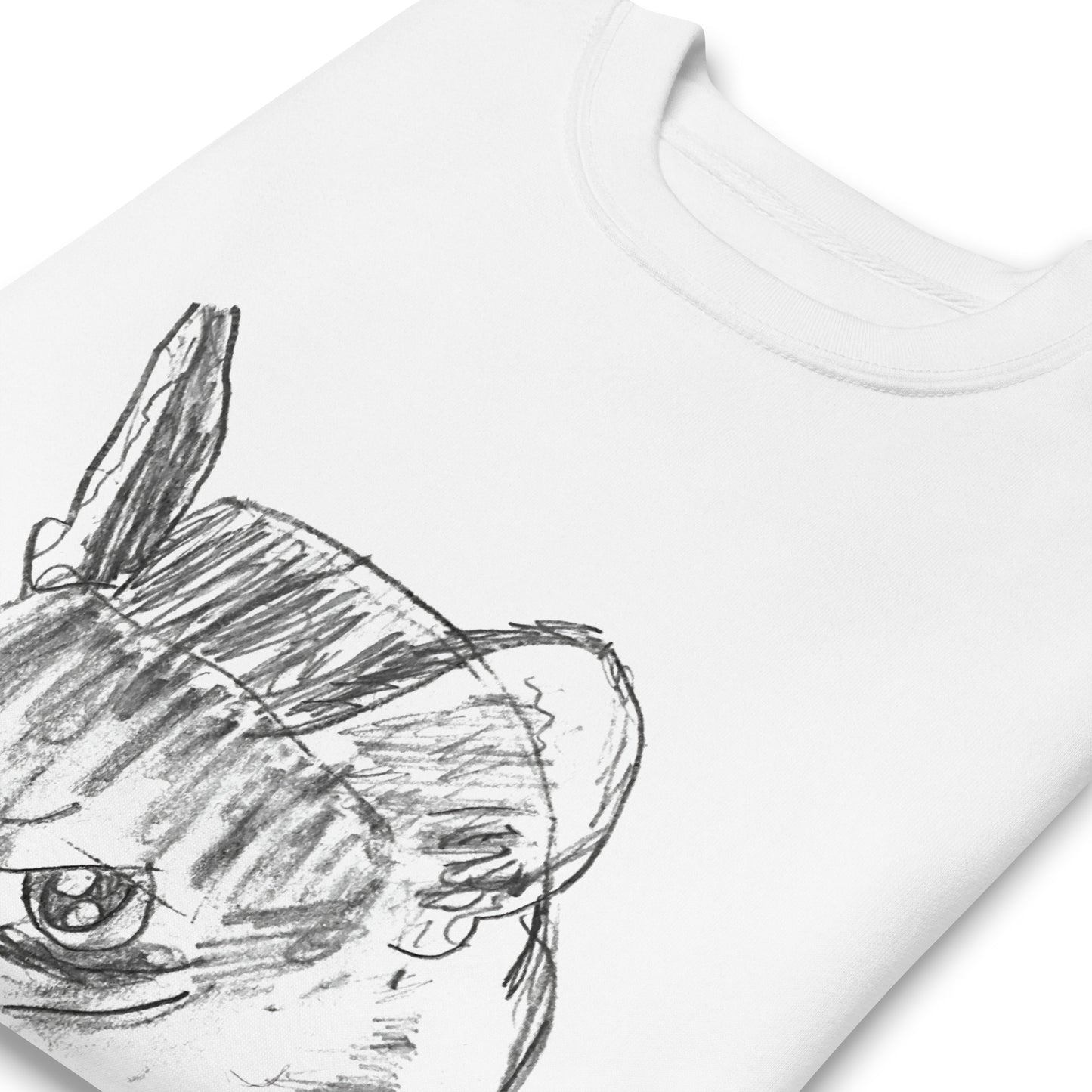 Close-Up of Design: Detailed view of the anti-Trump cat graphic and integrated F*ck Trump political statement.