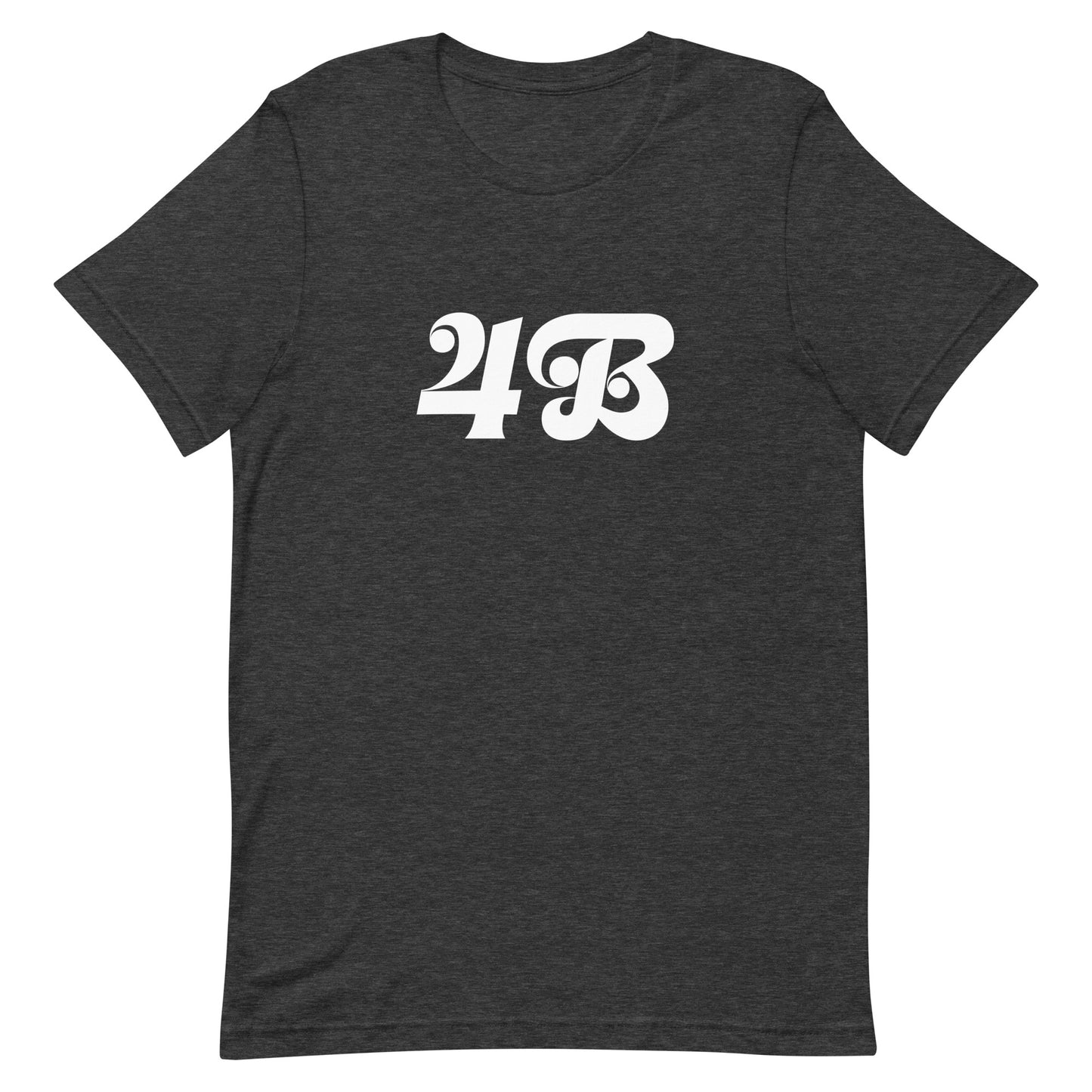 Front view of the 4B Movement Unisex T-Shirt with bold empowering text.