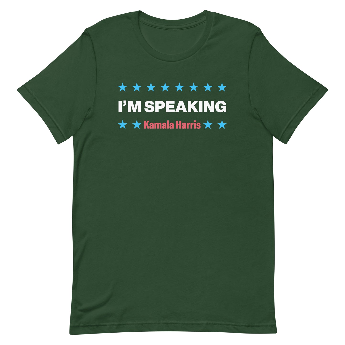 Front View Image: Kamala Harris “I’m Speaking” Unisex T-Shirt – Front View