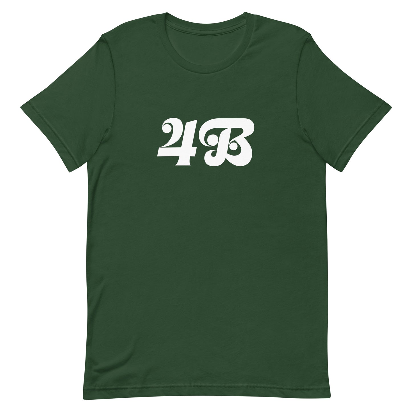 Front view of the 4B Movement Unisex T-Shirt with bold empowering text.