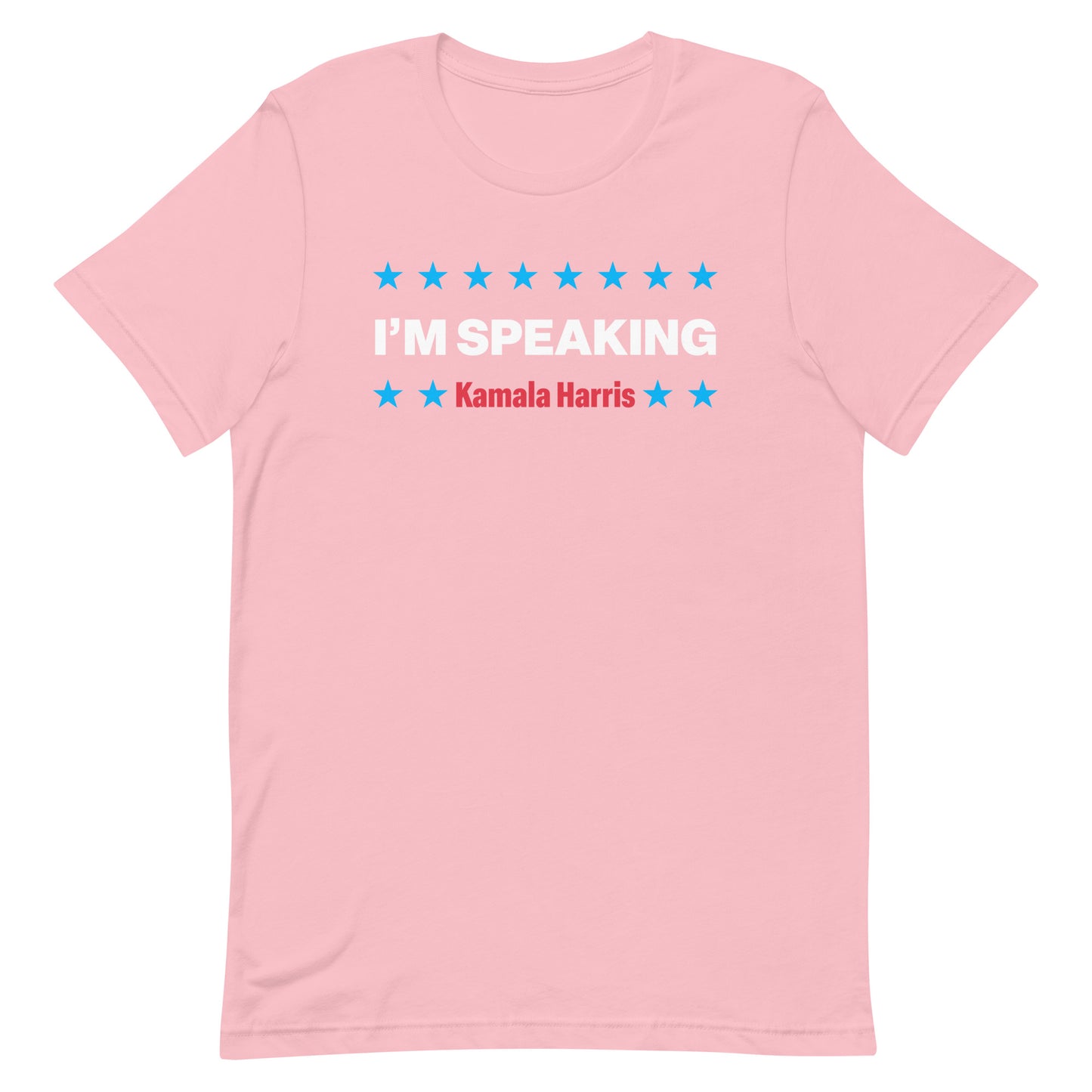 Front View Image: Kamala Harris “I’m Speaking” Unisex T-Shirt – Front View