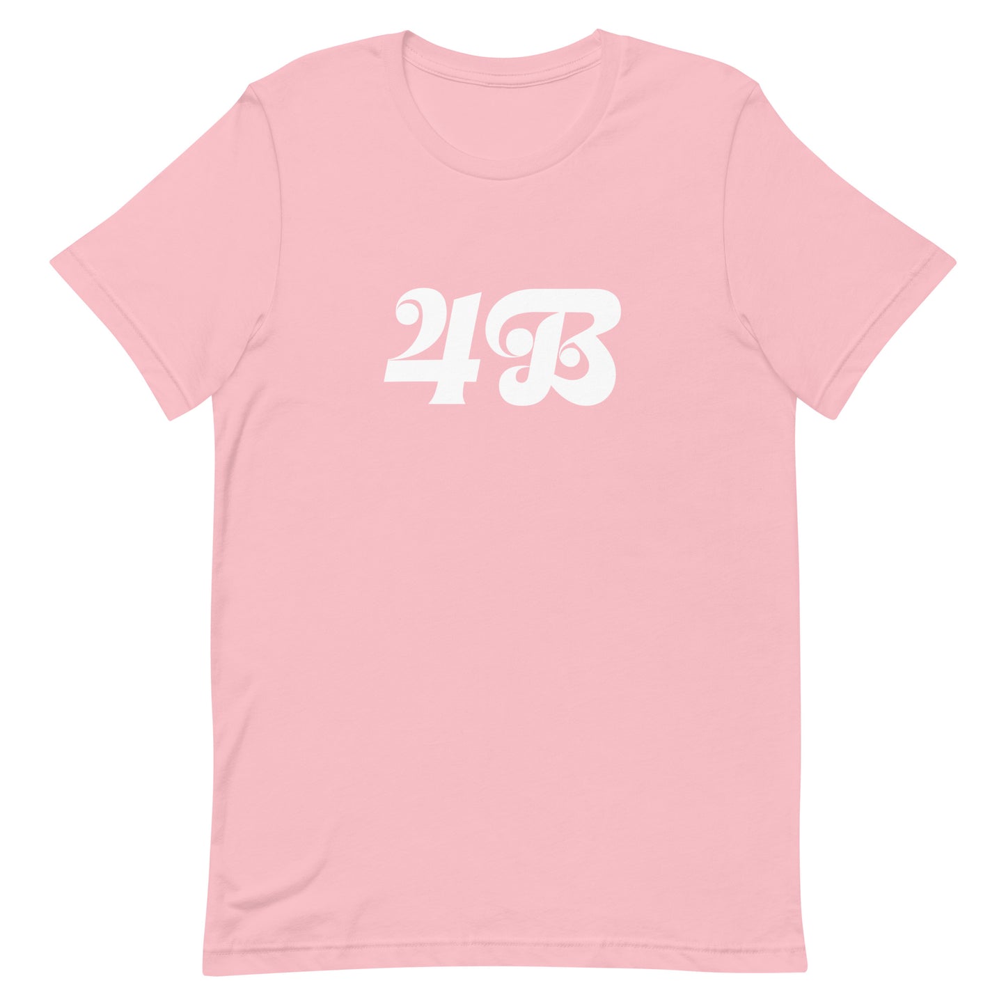 Front view of the 4B Movement Unisex T-Shirt with bold empowering text.