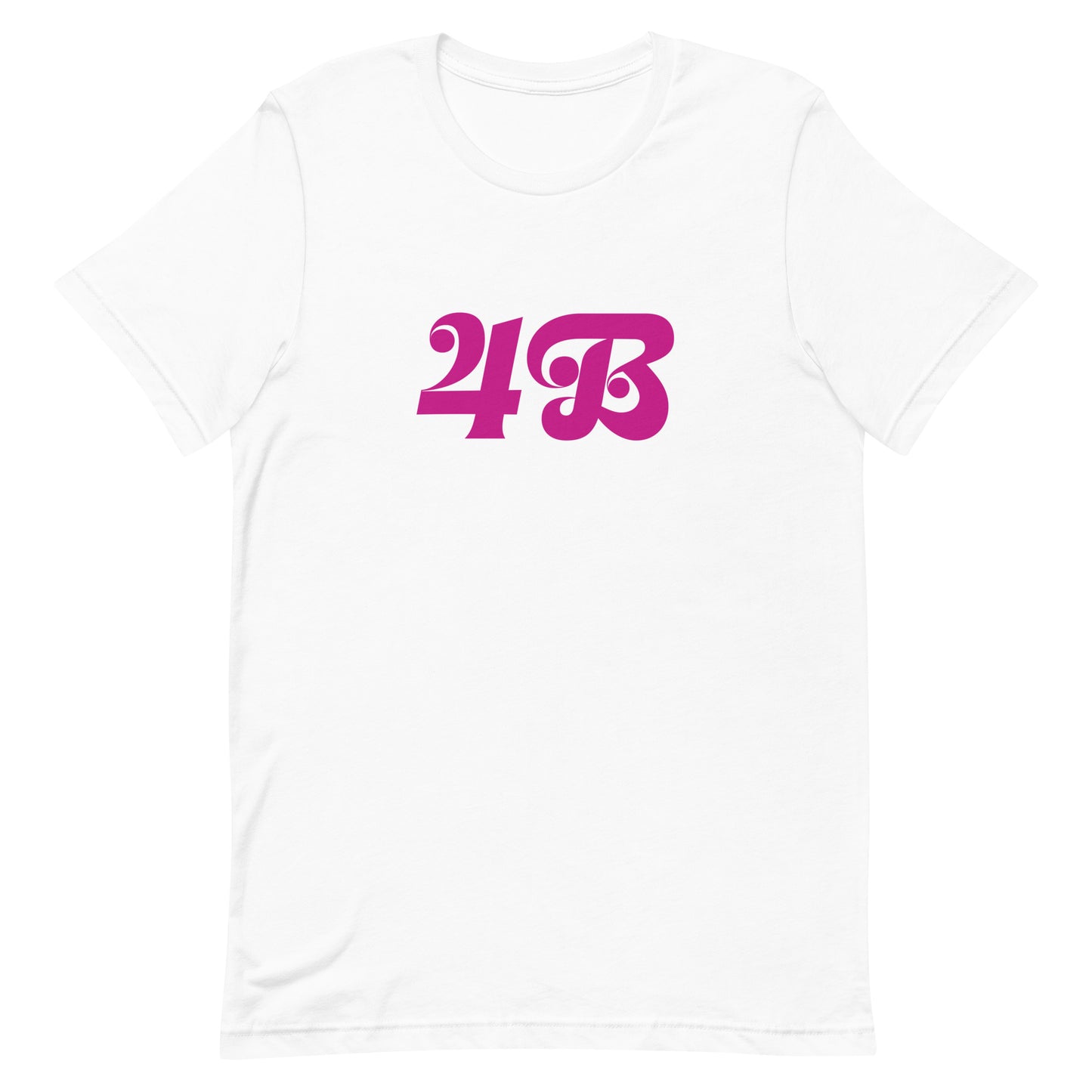 Front view of the 4B Movement Unisex T-Shirt with bold empowering text.