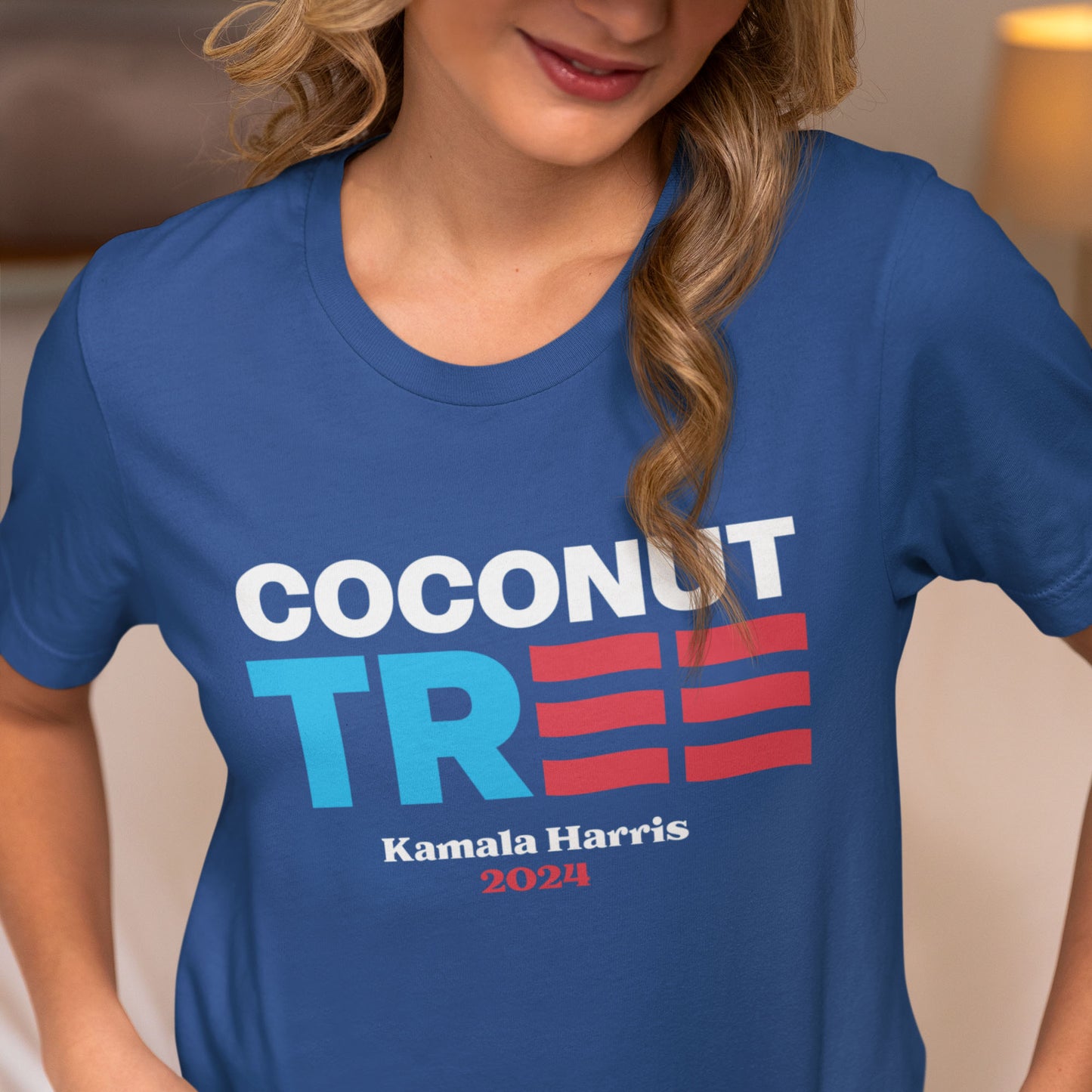 Coconut Tree Kamala Harris 2024 Unisex T-shirt