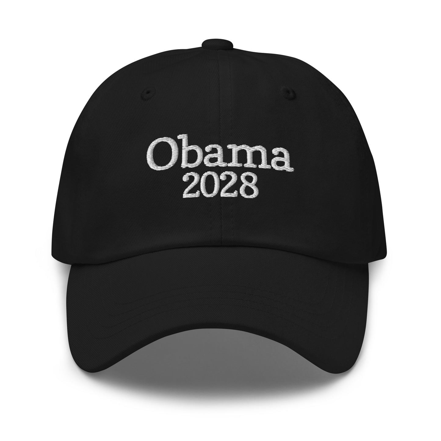 Front View Image: Obama 2028 Political Dad Hat Front View