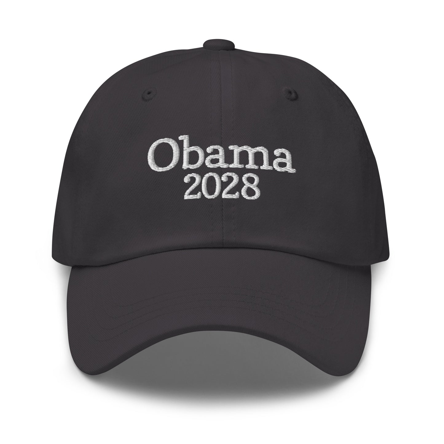 Front View Image: Obama 2028 Political Dad Hat Front View
