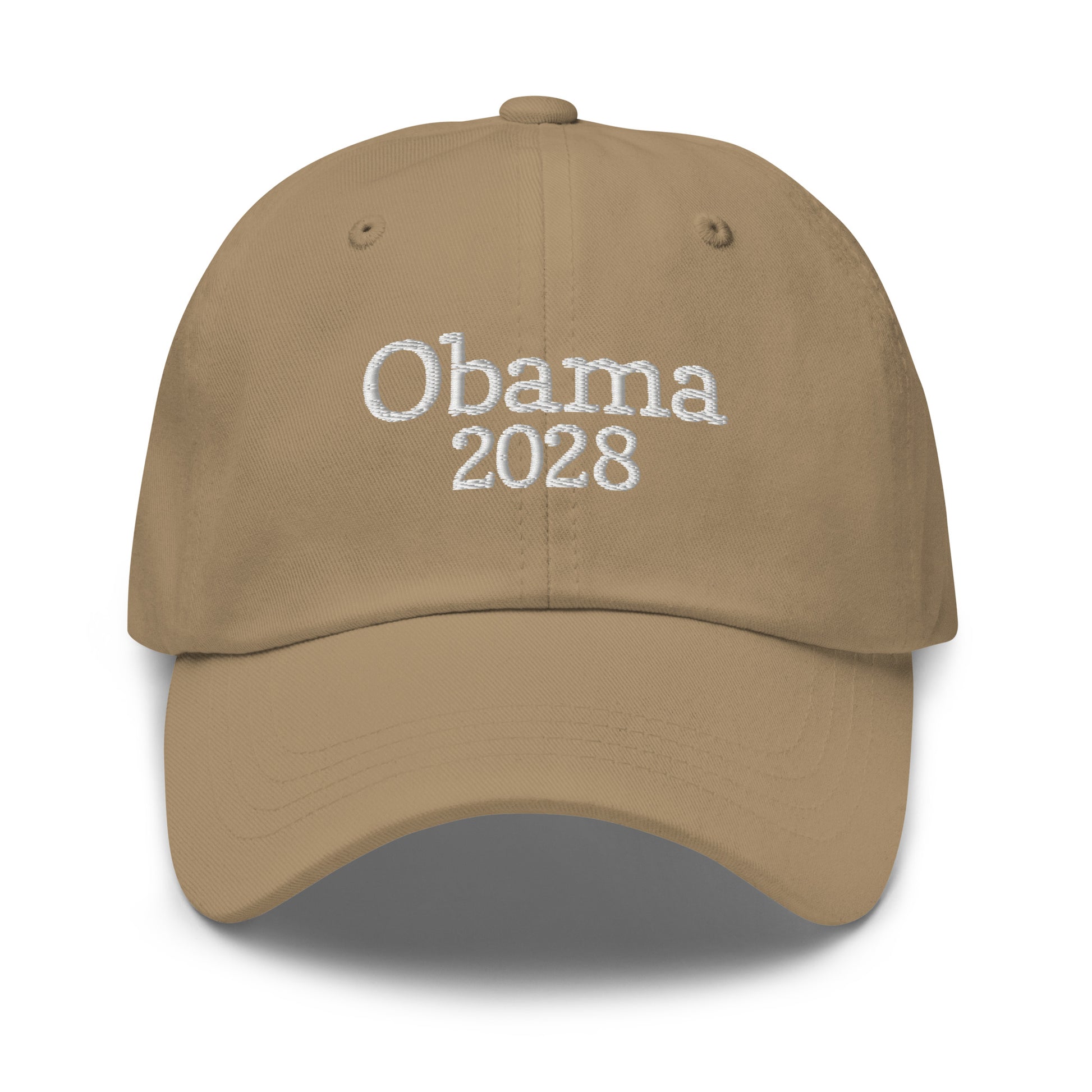 Front View Image: Obama 2028 Political Dad Hat Front View
