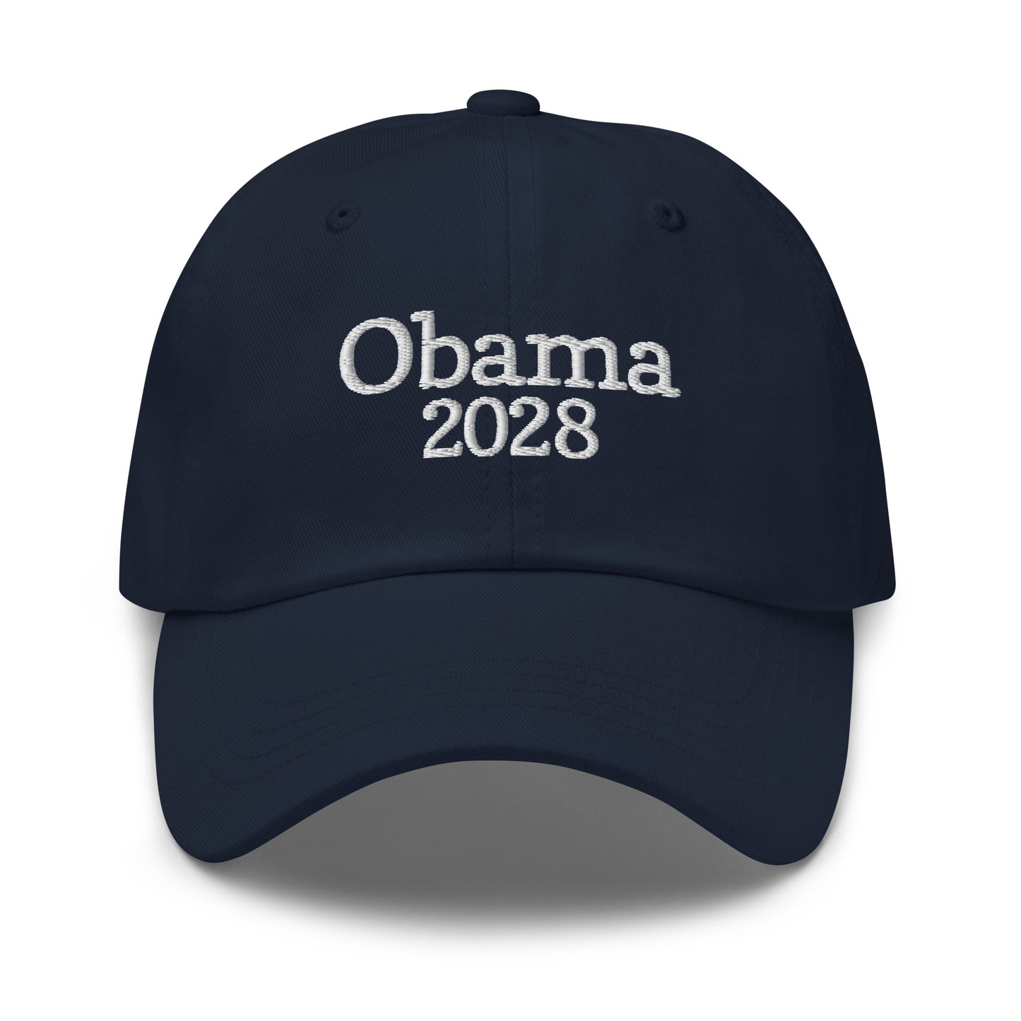 Front View Image: Obama 2028 Political Dad Hat Front View