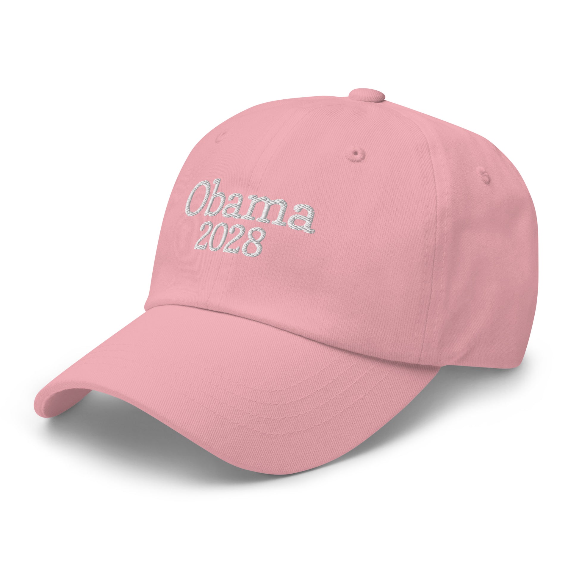 Side Front View Image: Obama 2028 Political Dad Hat Front View