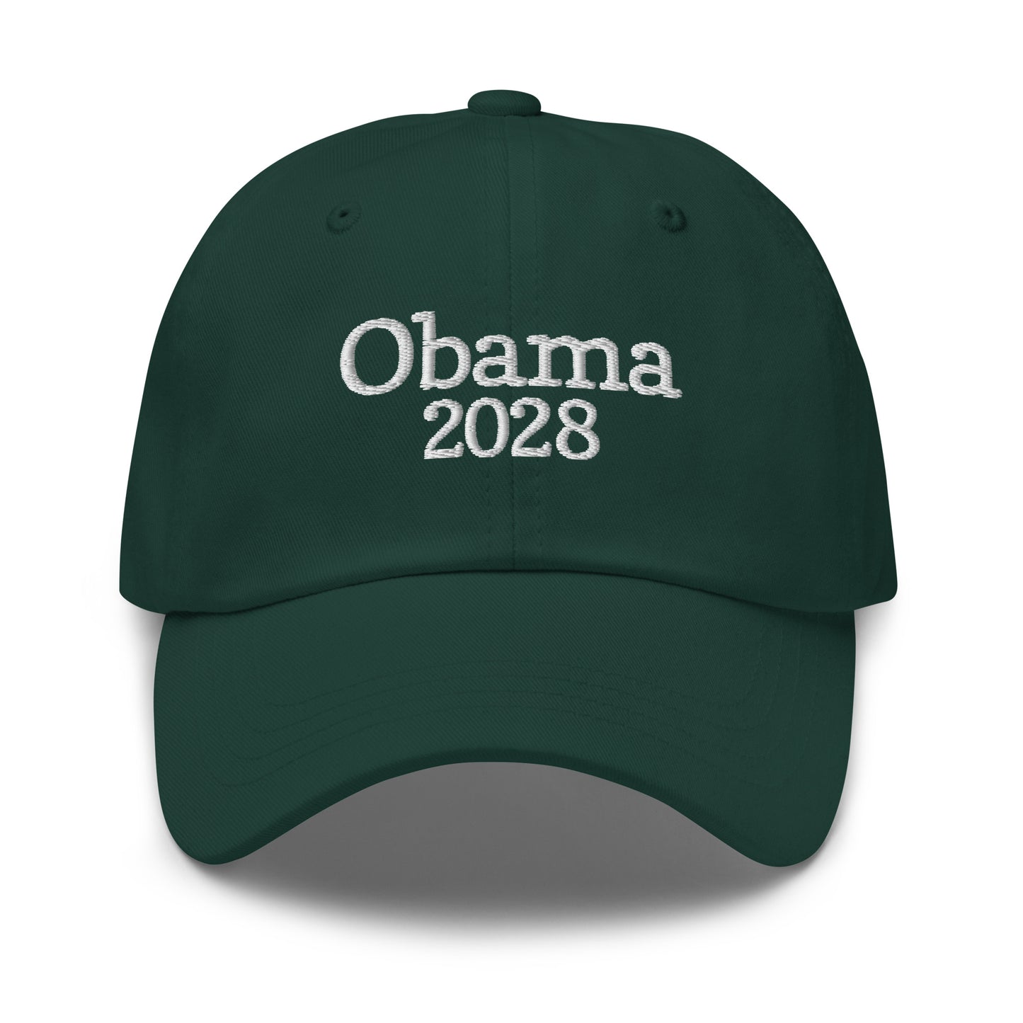 Front View Image: Obama 2028 Political Dad Hat Front View