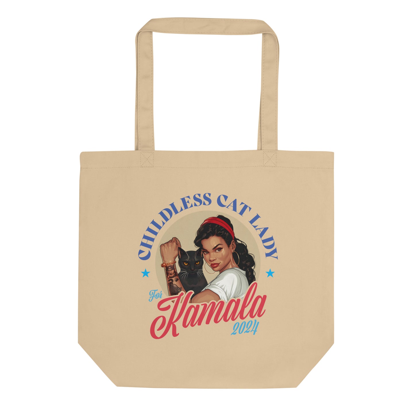 Childless Cat Lady For Kamala Eco Tote Bag