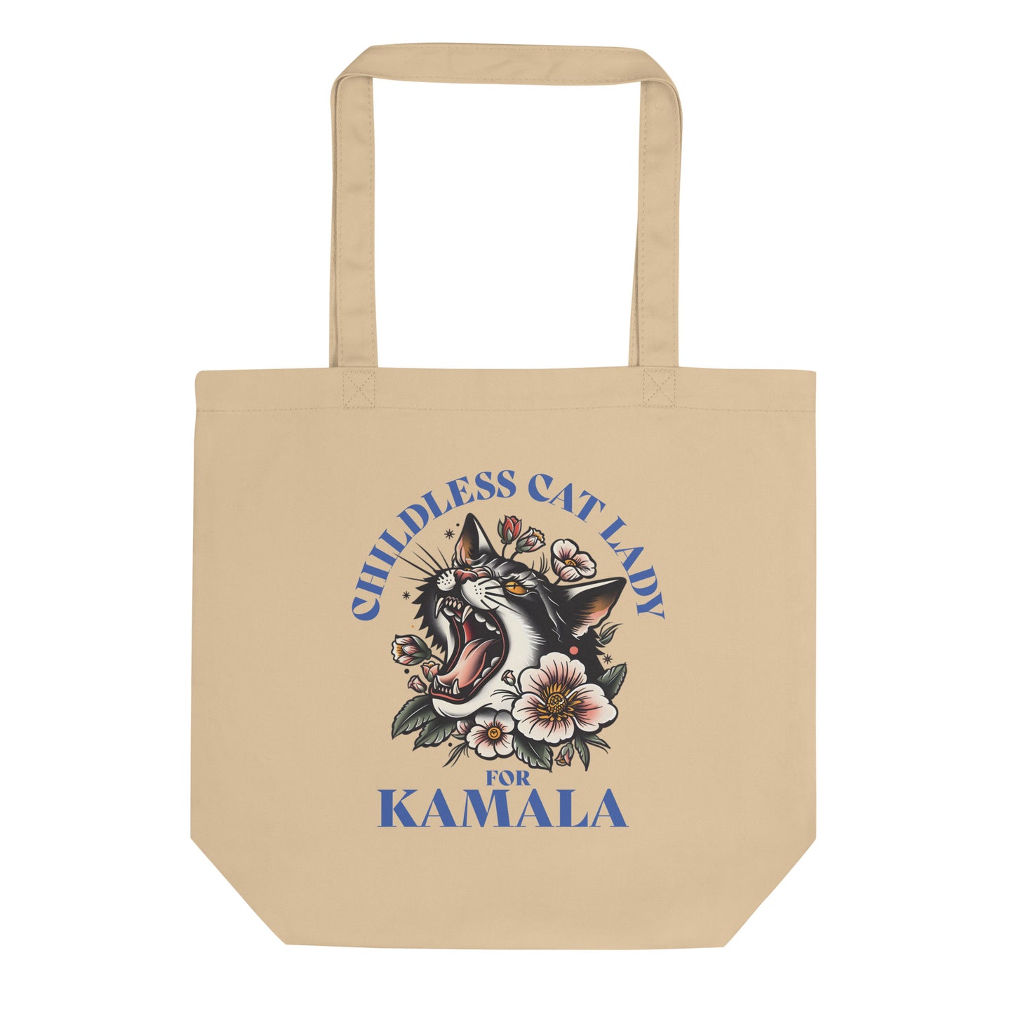 Childless Cat Lady For Kamala Eco Tote Bag