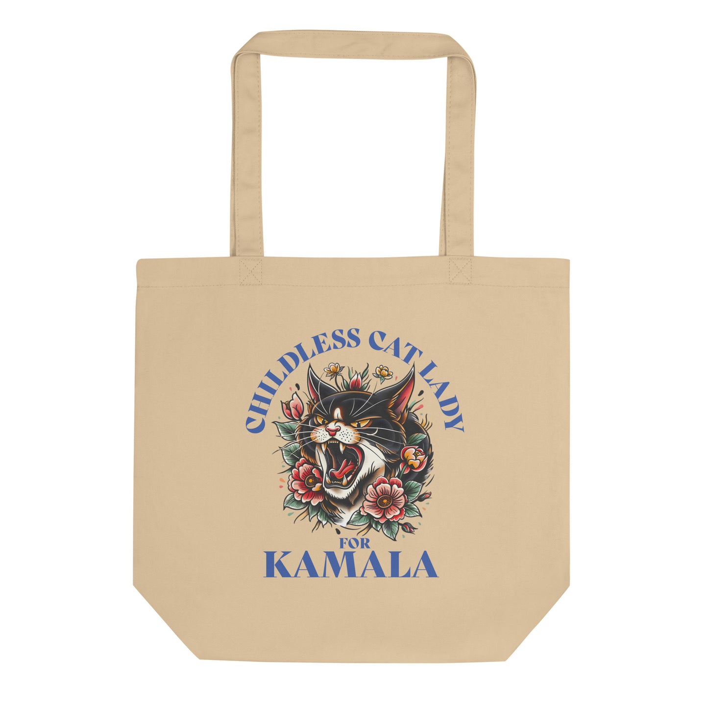 Childless Cat Lady For Kamala Eco Tote Bag