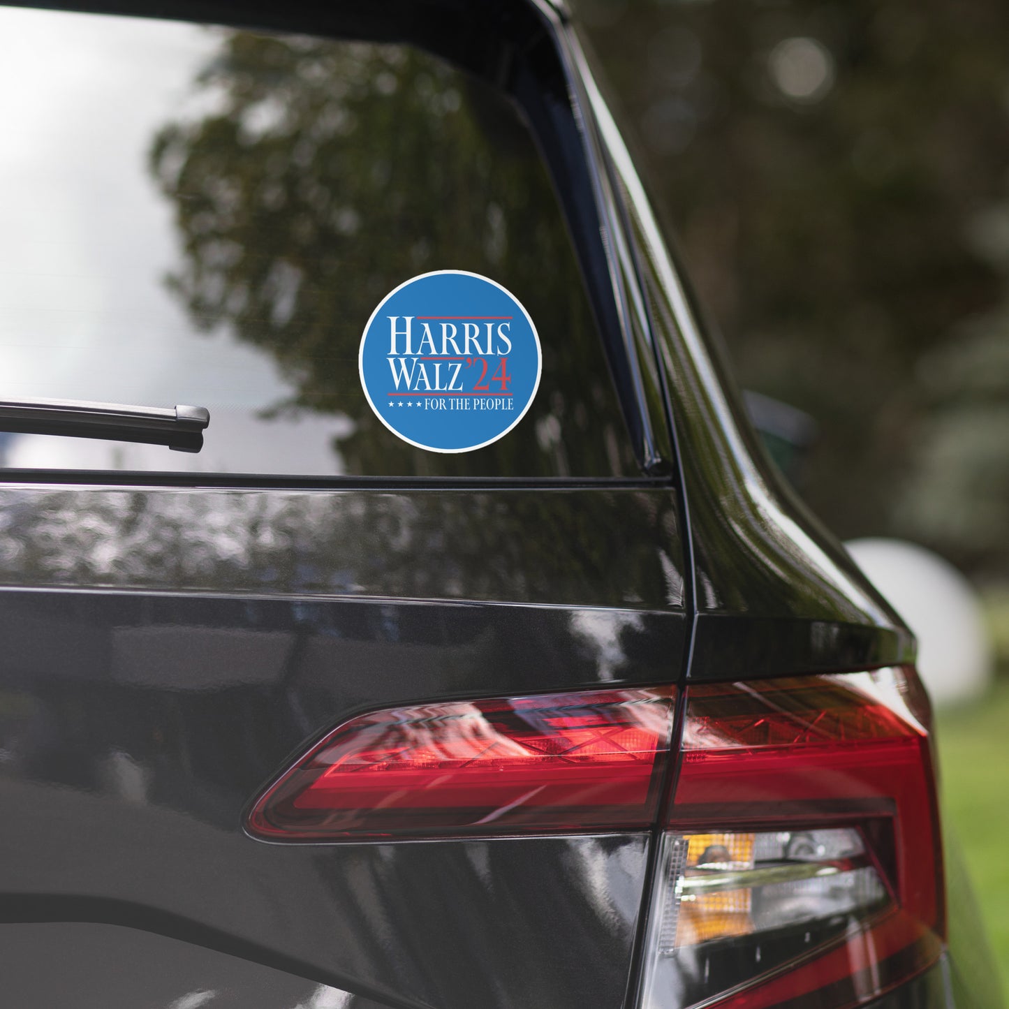 Kamala Harris Tim Walz For The People 2024 Bubble-Free Stickers