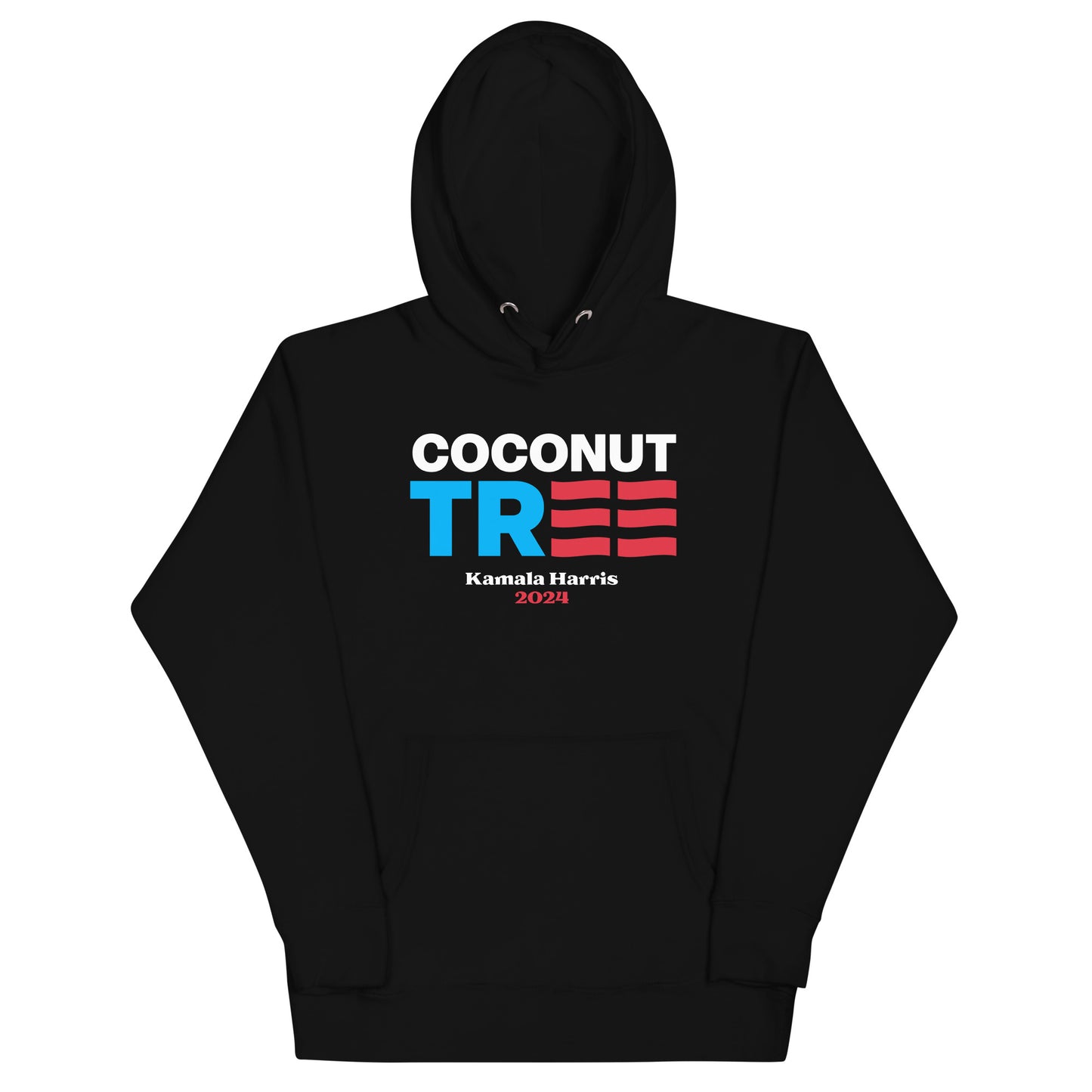 Coconut Tree Kamala Harris 2024 Unisex Hoodie