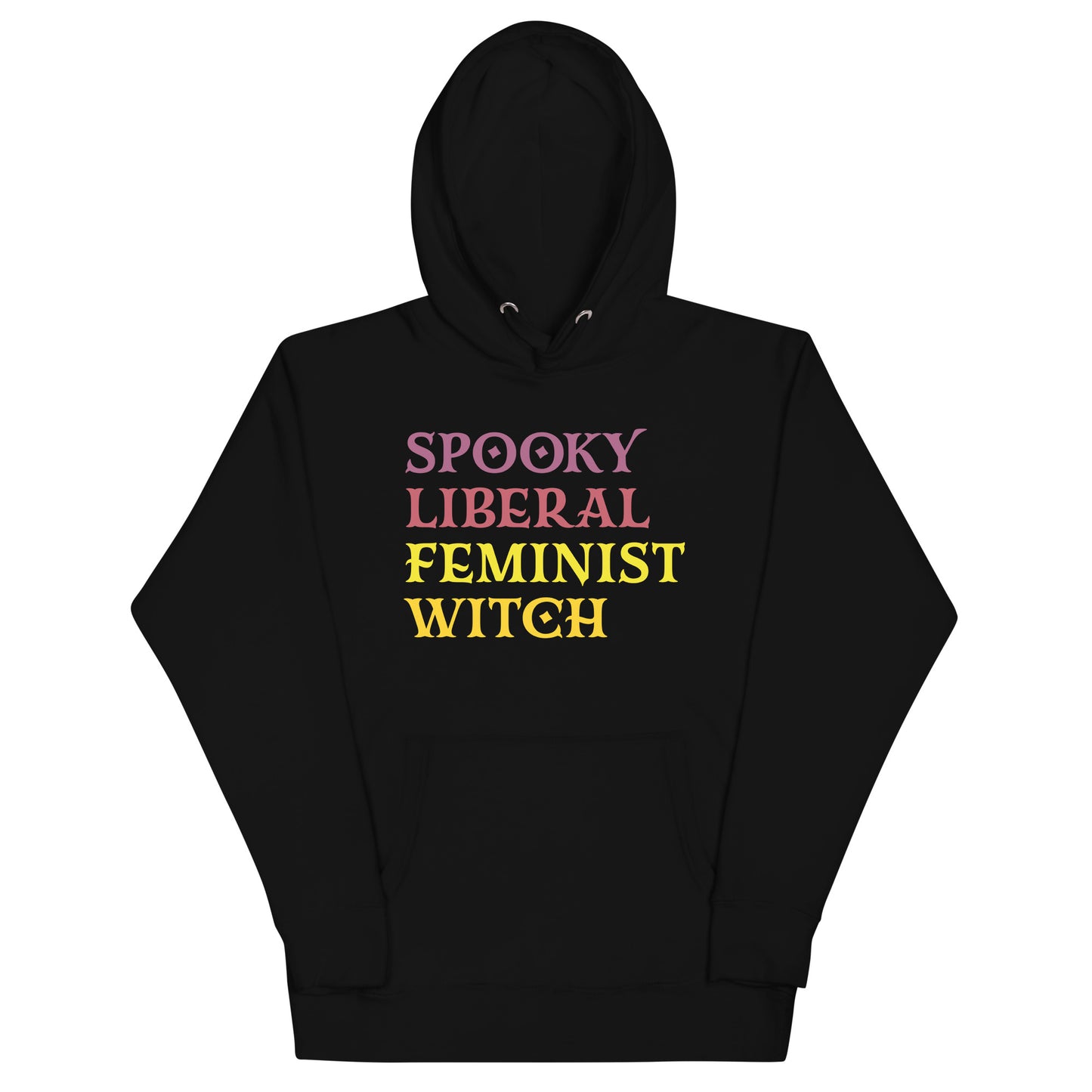 Spooky Liberal Feminist Witch Feminist Halloween Unisex Hoodie