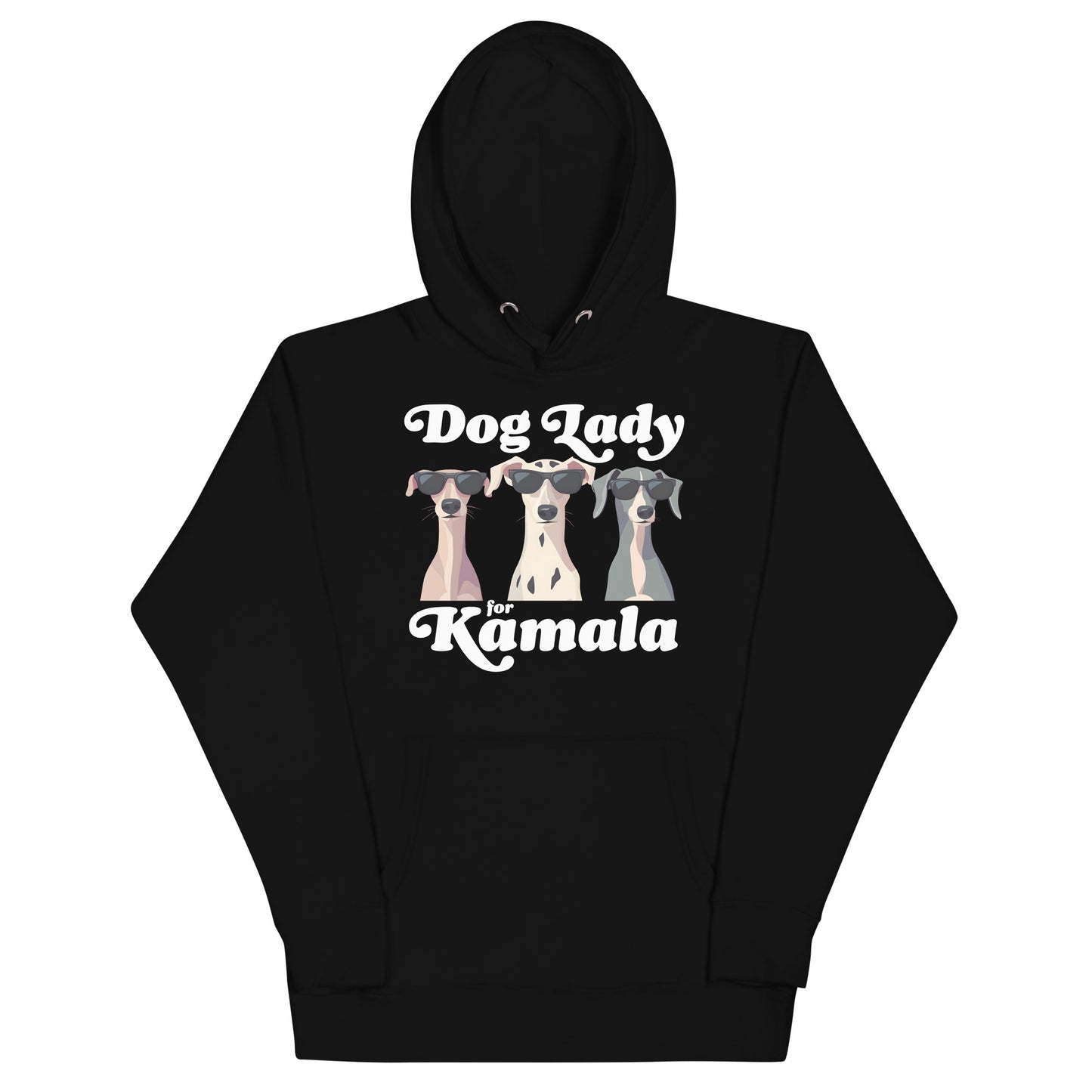 Dog Lady For Kamala Harris Unisex Hoodie