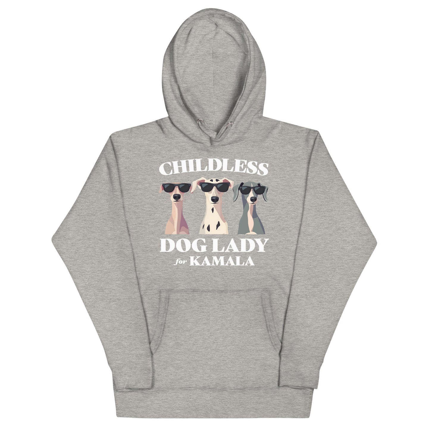 Childless Dog Lady For Kamala Unisex Hoodie