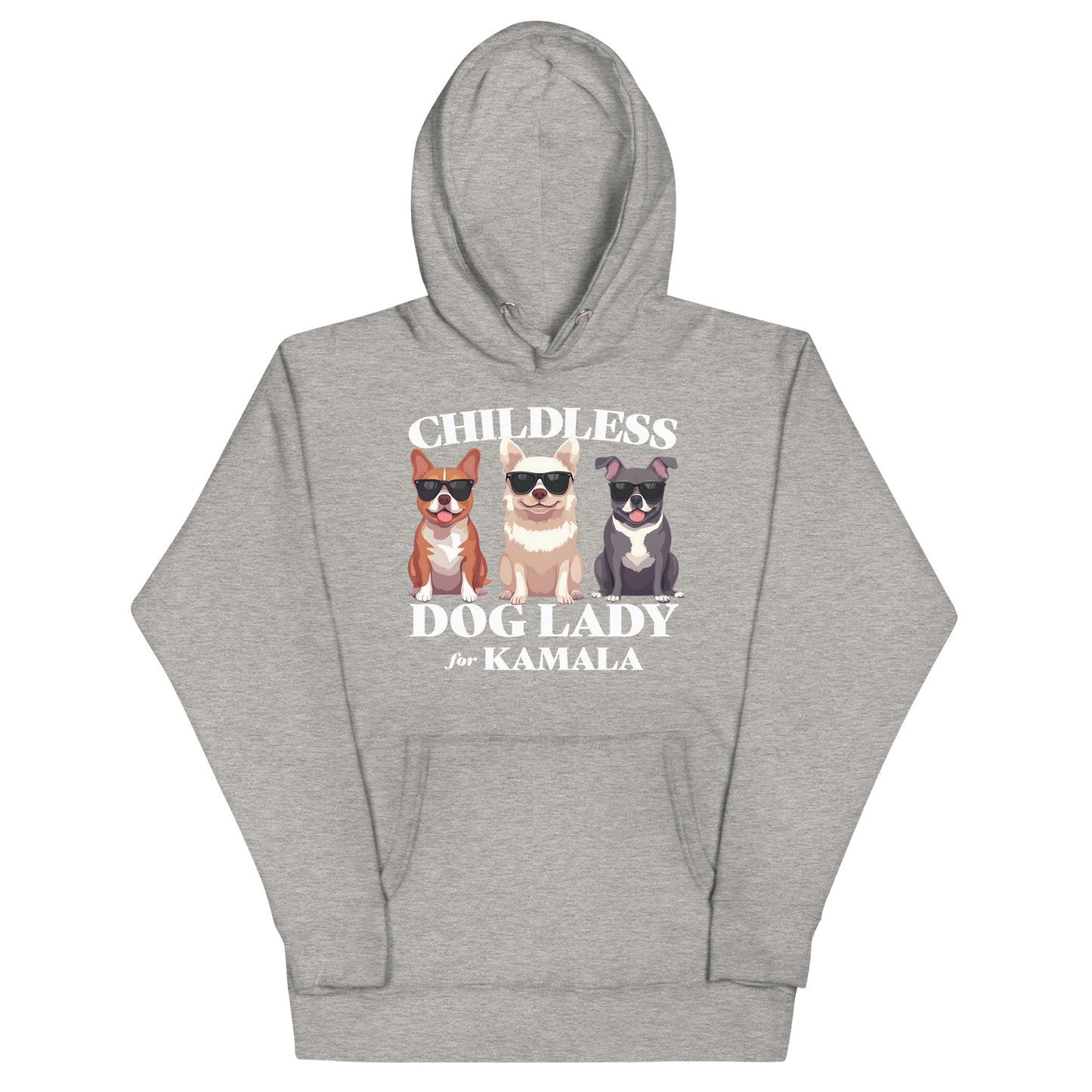 Childless Dog Lady For Kamala Unisex Hoodie