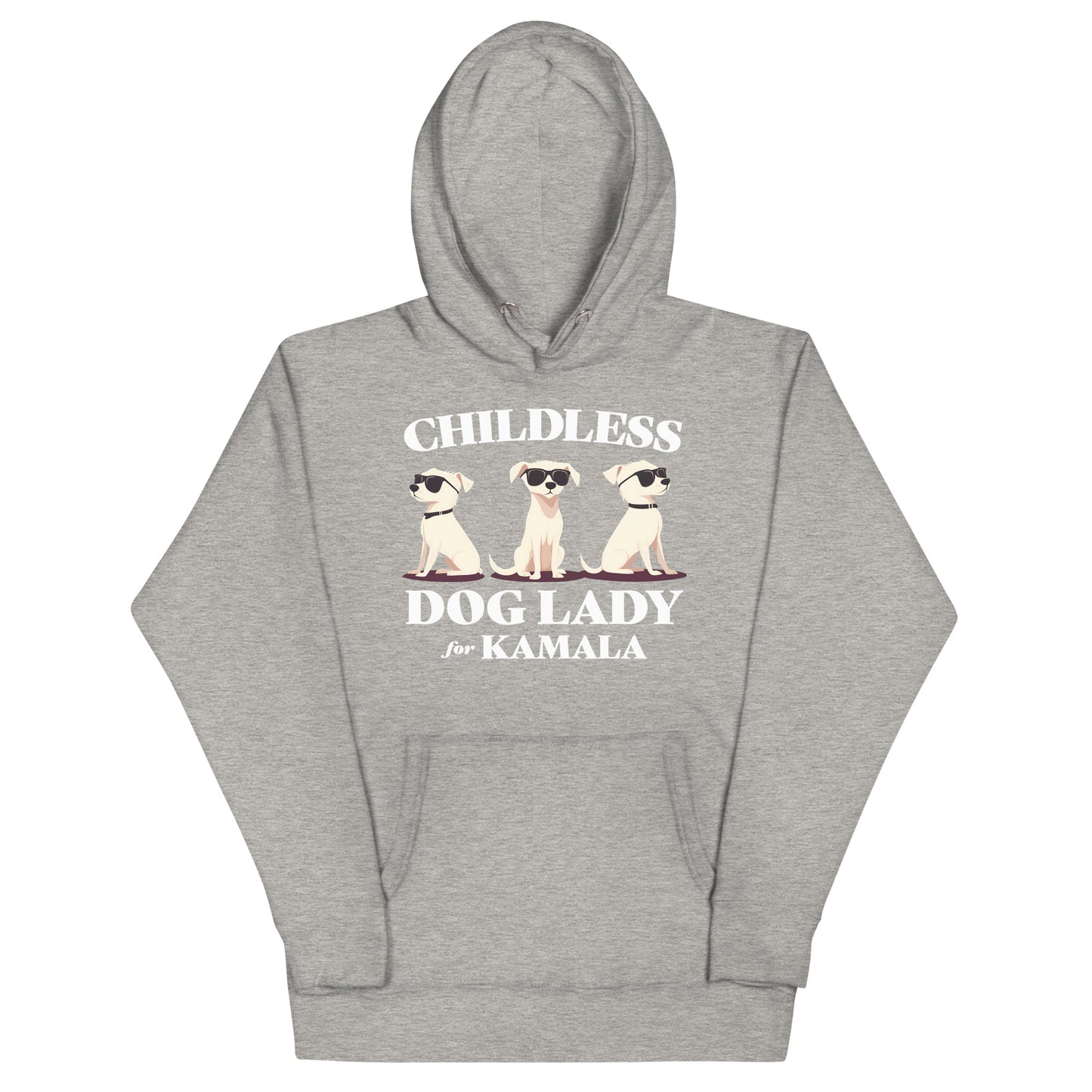 Childless Dog Lady For Kamala Unisex Hoodie