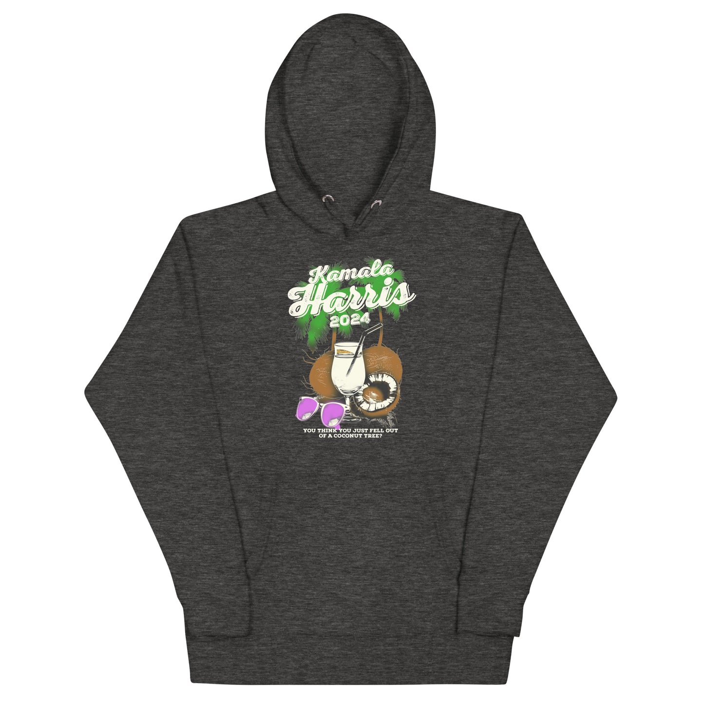 Coconut Tree Kamala Harris 2024 Unisex Hoodie