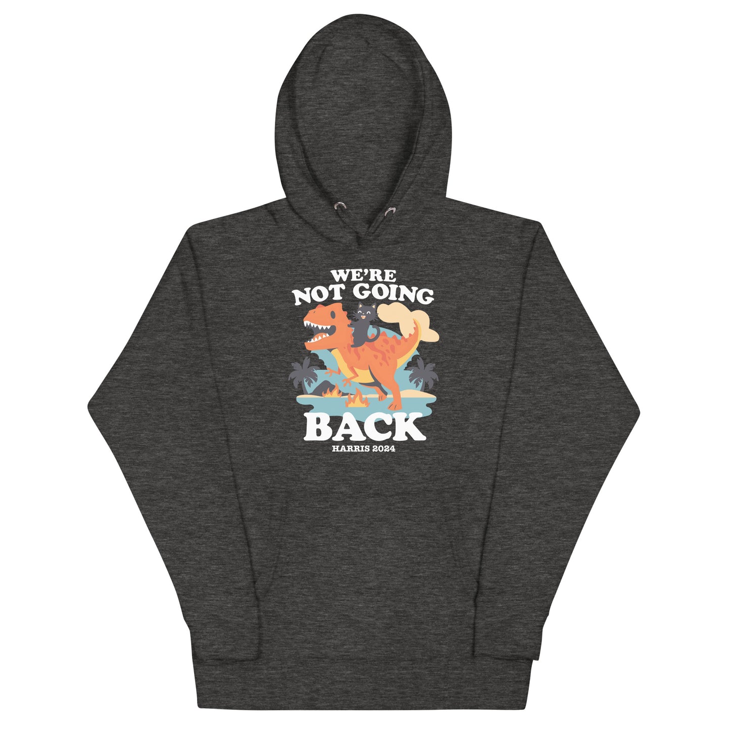 We’re Not Going Back Kamala Harris 2024 Unisex Hoodie