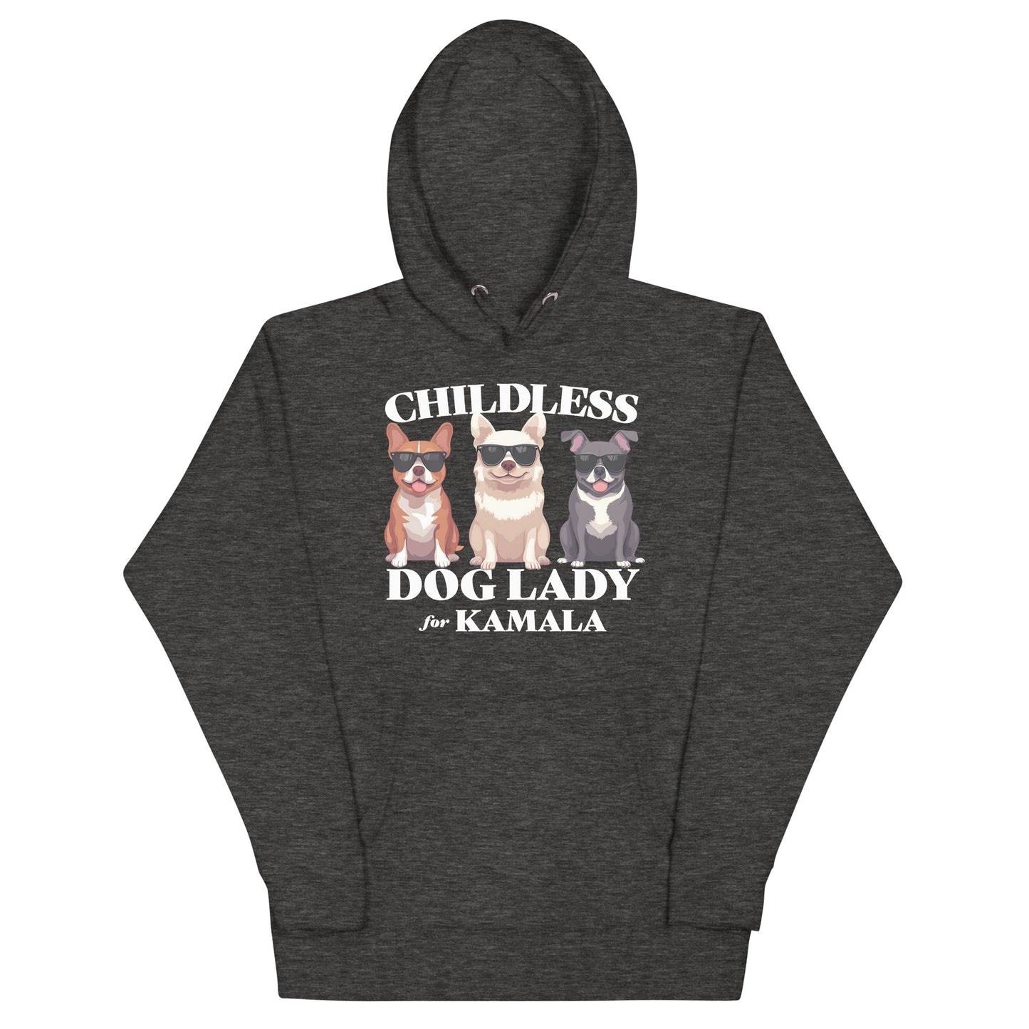 Childless Dog Lady For Kamala Unisex Hoodie