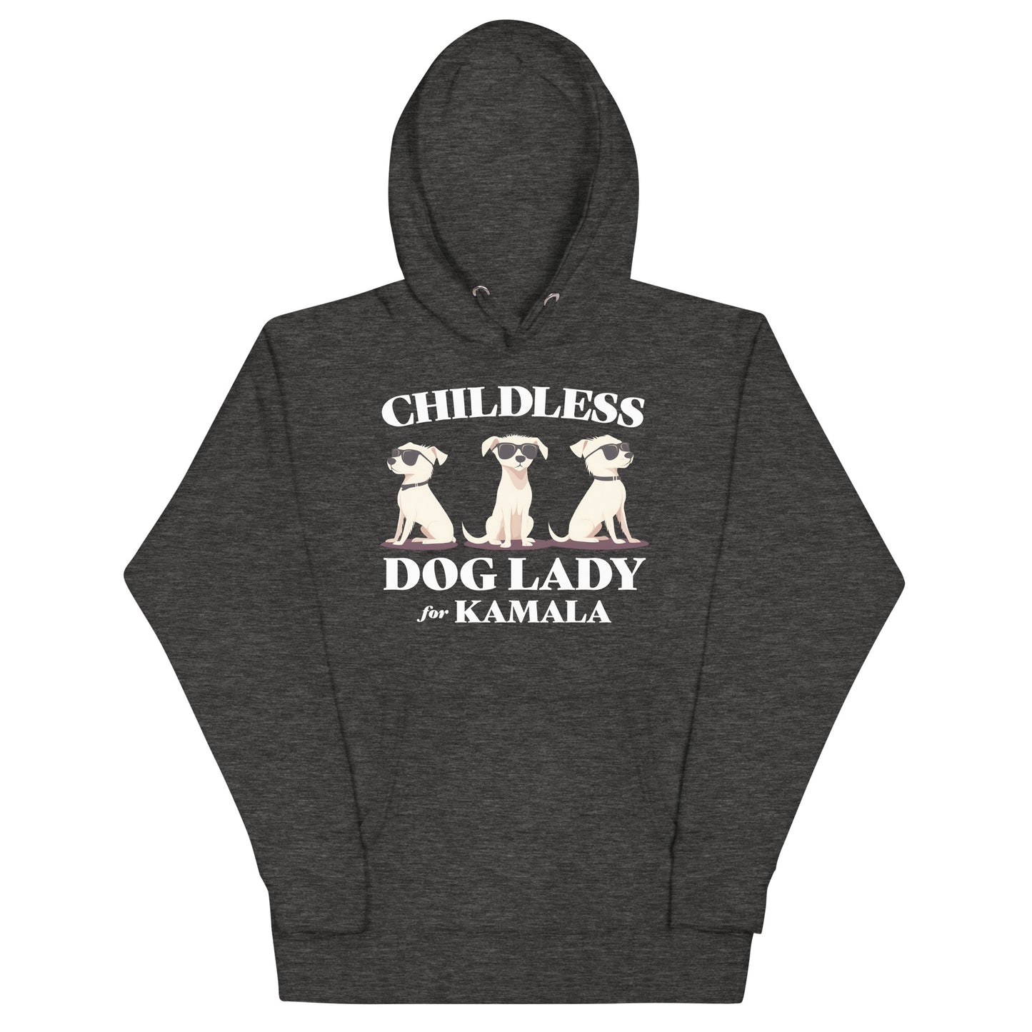 Childless Dog Lady For Kamala Unisex Hoodie