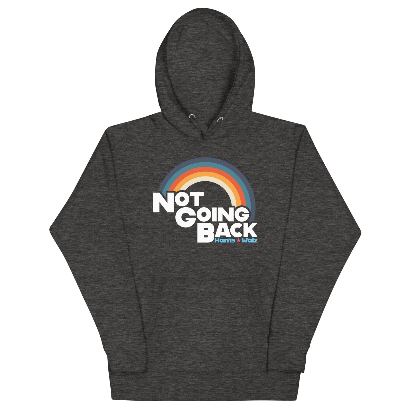 Not Going Back Kamala Harris Tim Walz Unisex Hoodie