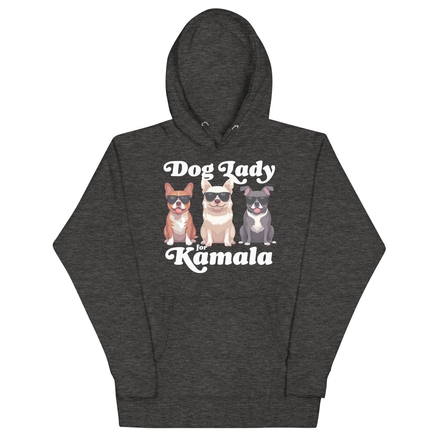 Dog Lady For Kamala Harris Unisex Hoodie