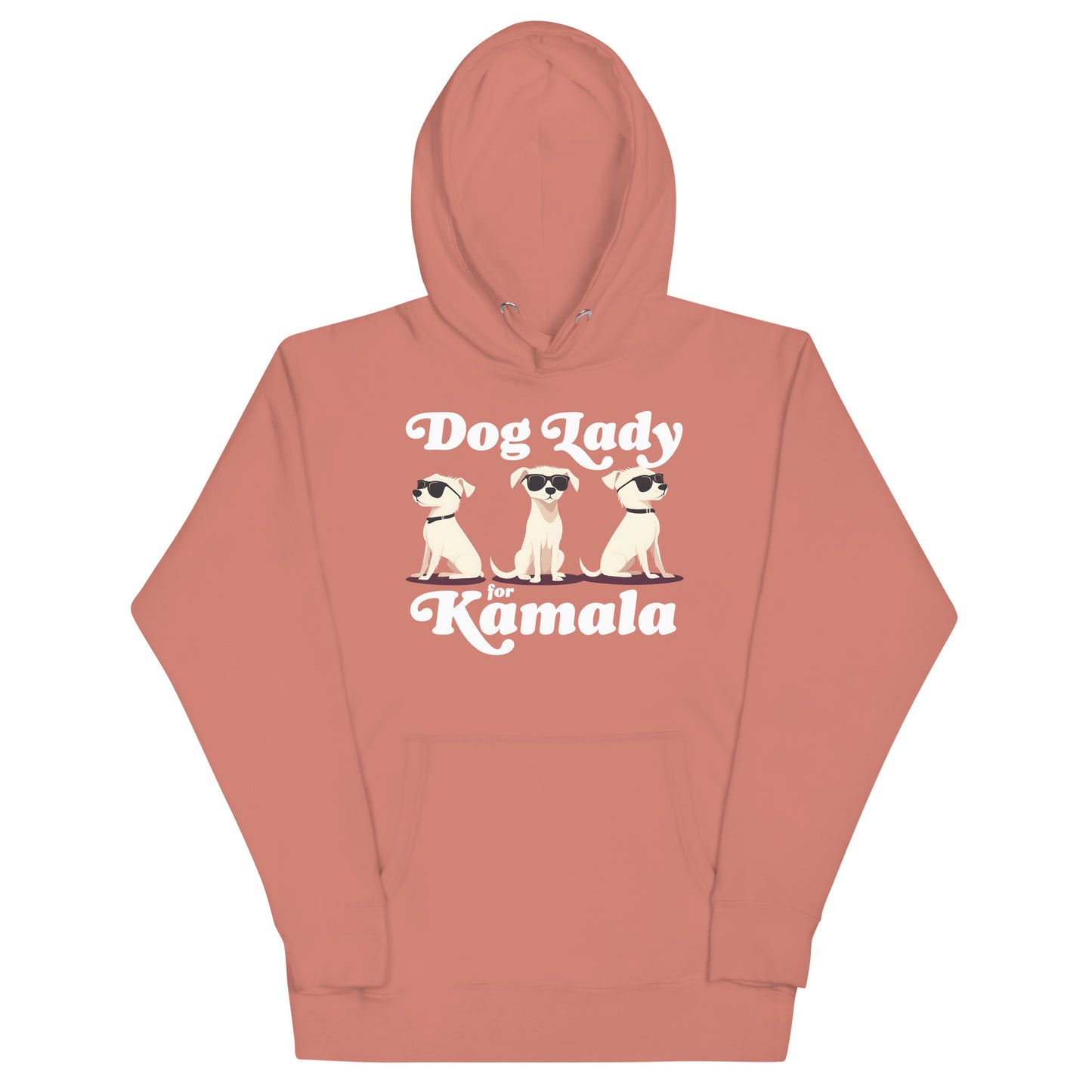 Dog Lady For Kamala Harris Unisex Hoodie