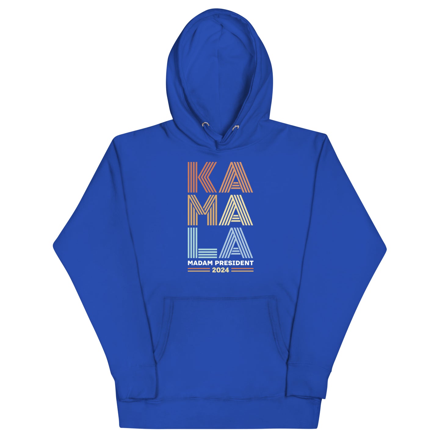 Retro KAMALA Harris Madam President 2024 Unisex Hoodie