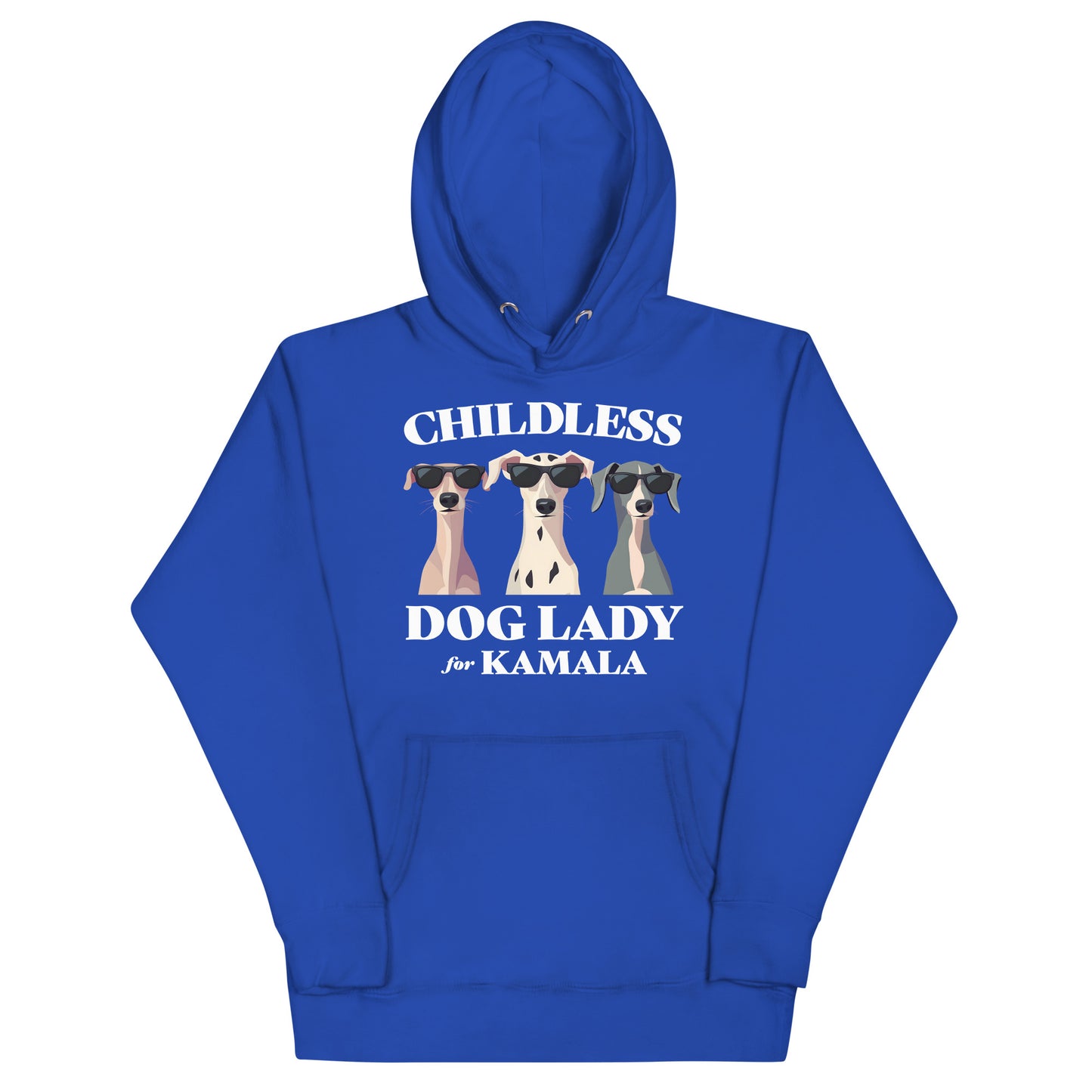 Childless Dog Lady For Kamala Unisex Hoodie