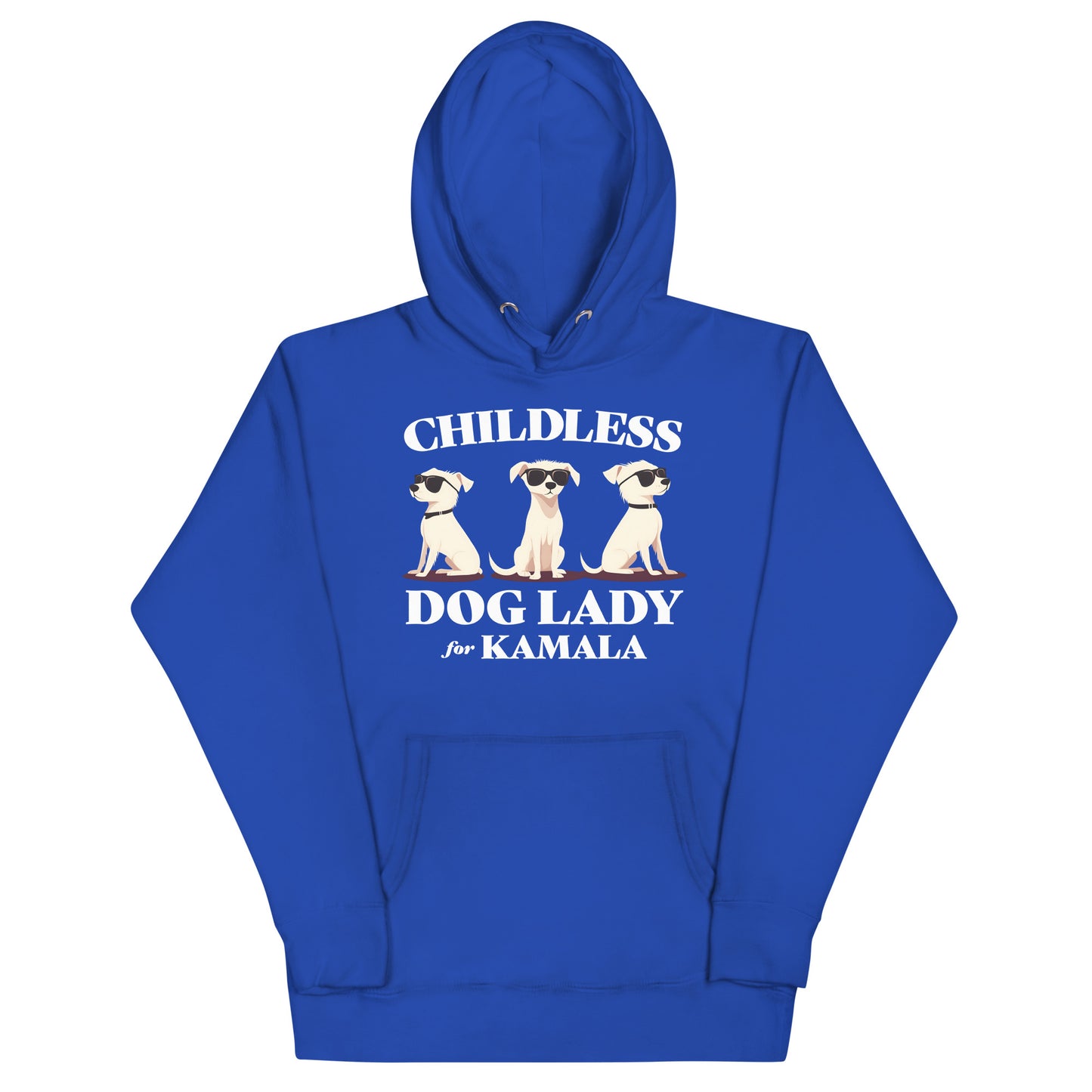 Childless Dog Lady For Kamala Unisex Hoodie