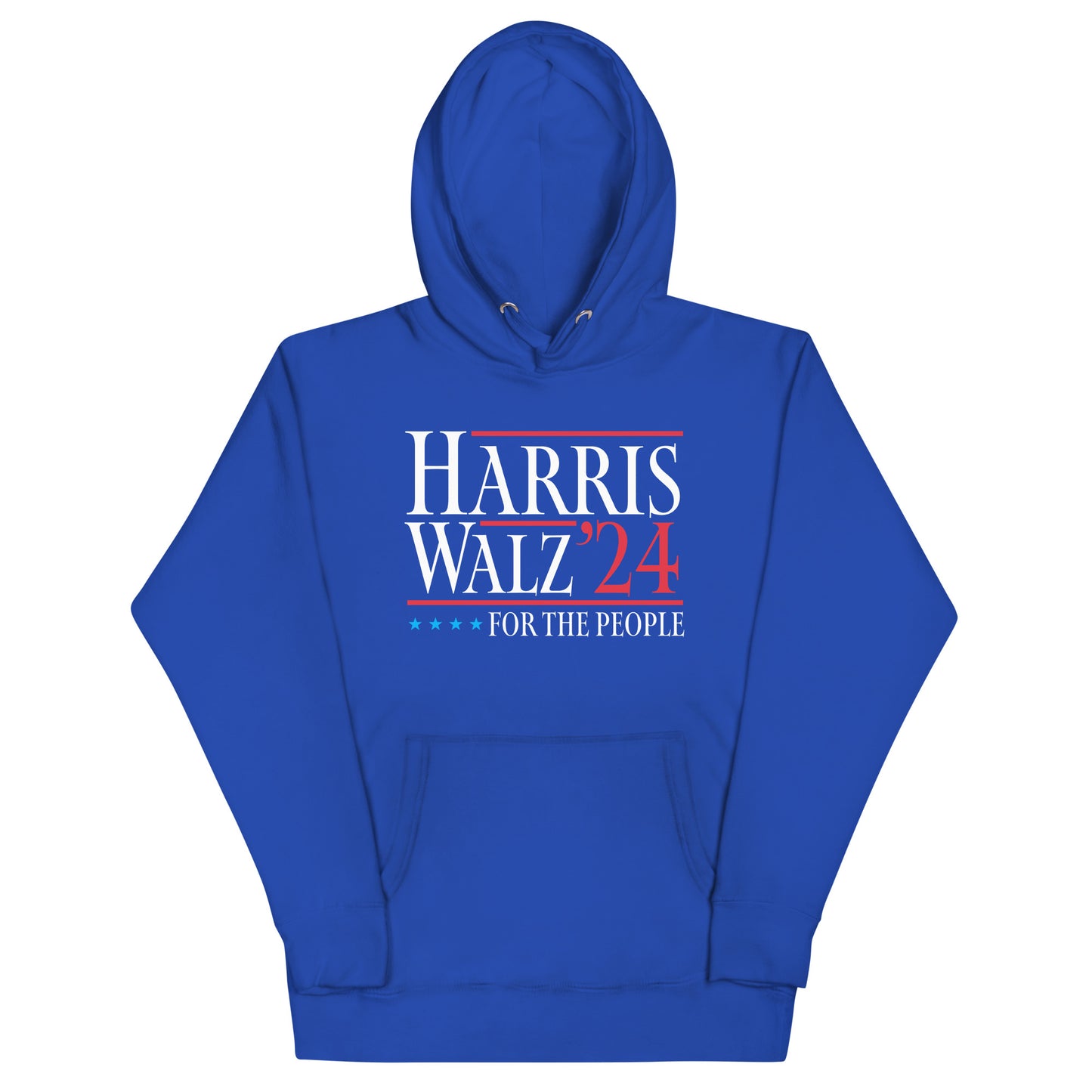 Kamala Harris Tim Walz For The People 2024 Unisex Hoodie