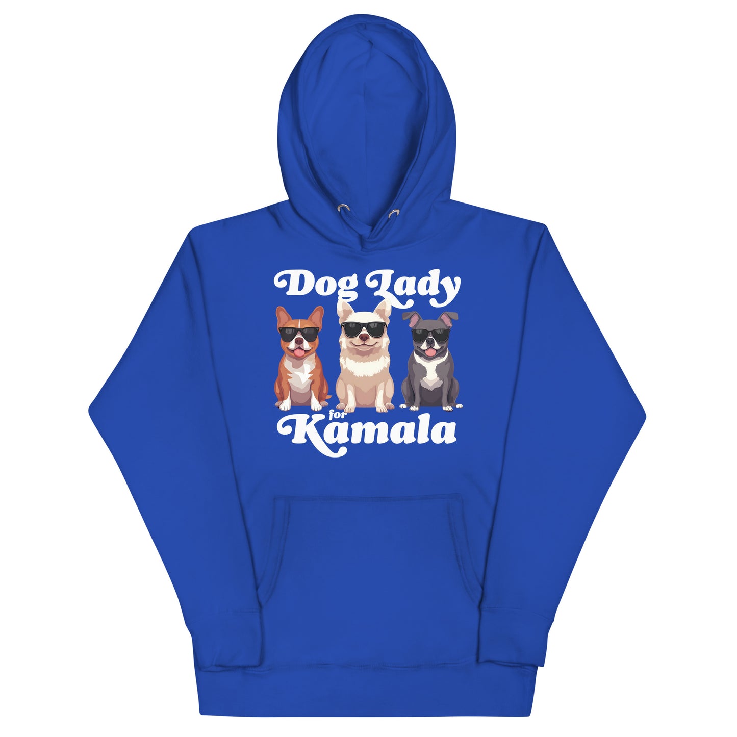 Dog Lady For Kamala Harris Unisex Hoodie