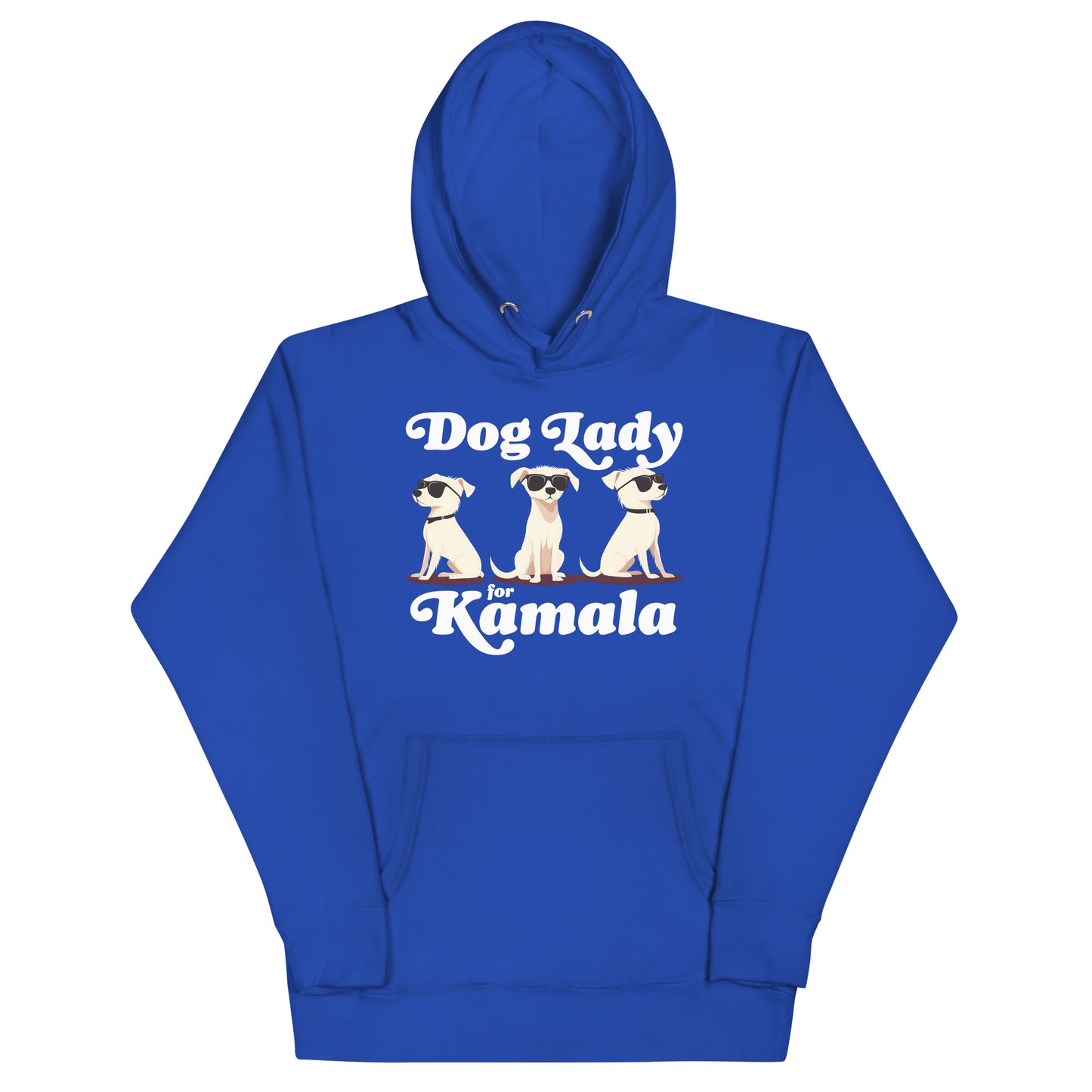 Dog Lady For Kamala Harris Unisex Hoodie