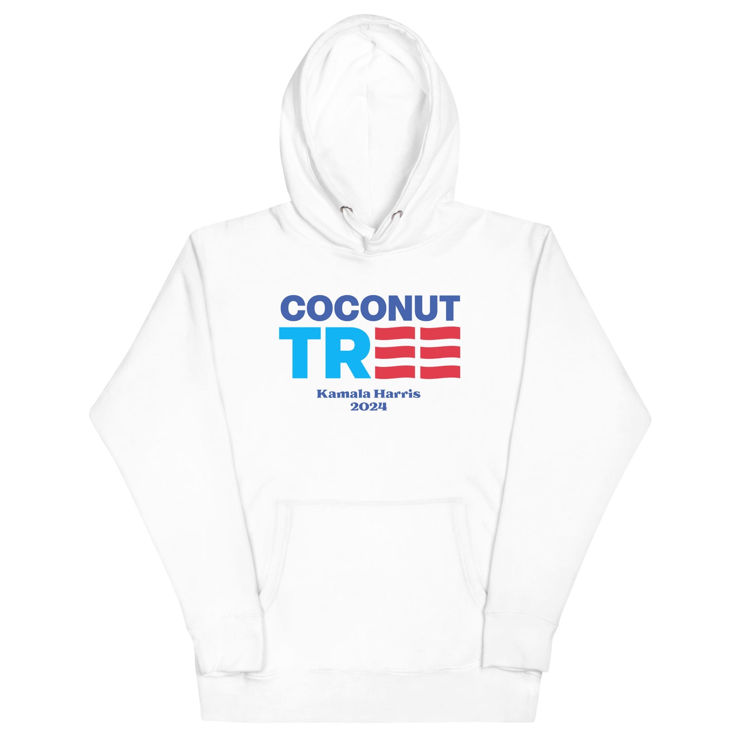 Coconut Tree Kamala Harris 2024 Unisex Hoodie