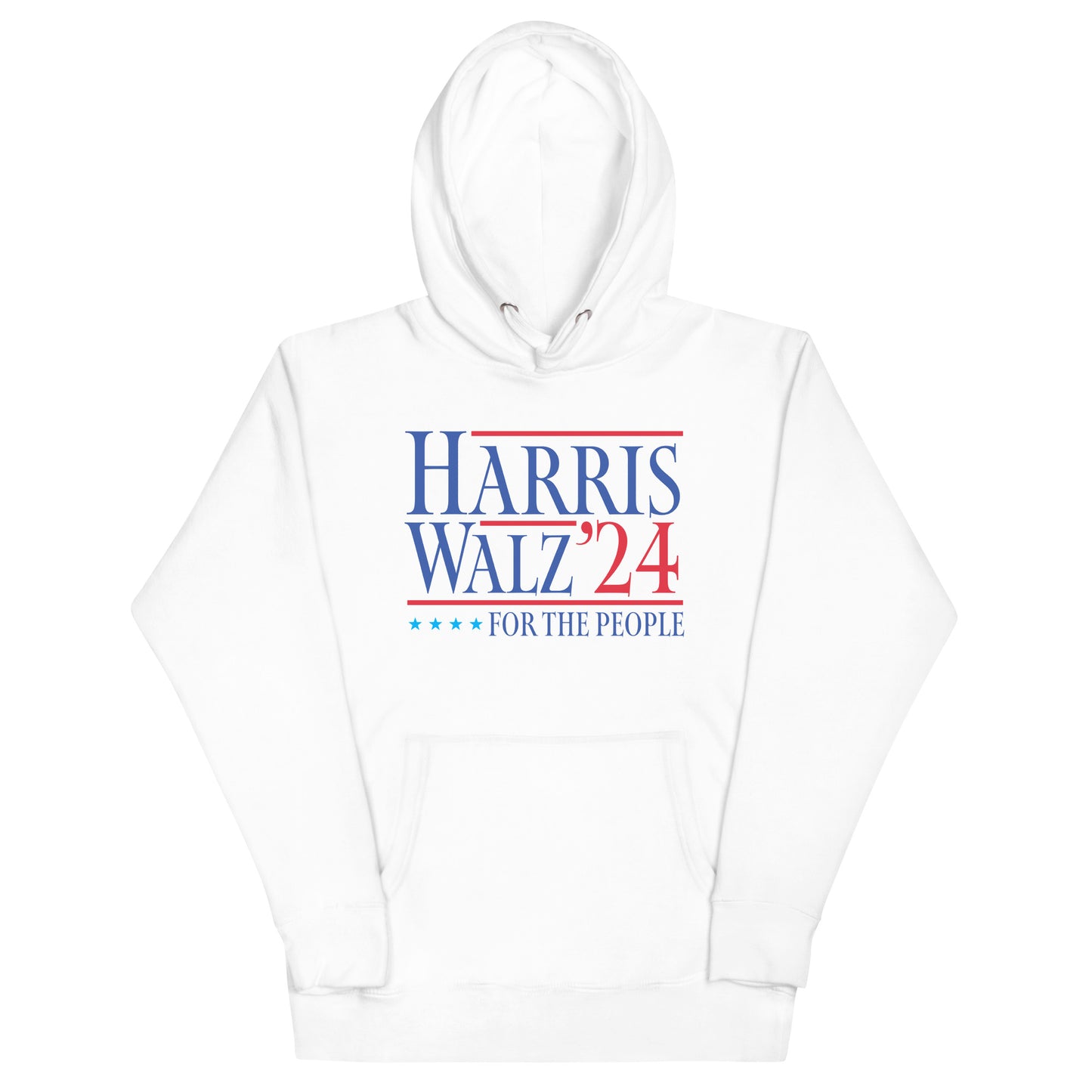 Kamala Harris Tim Walz For The People 2024 Unisex Hoodie