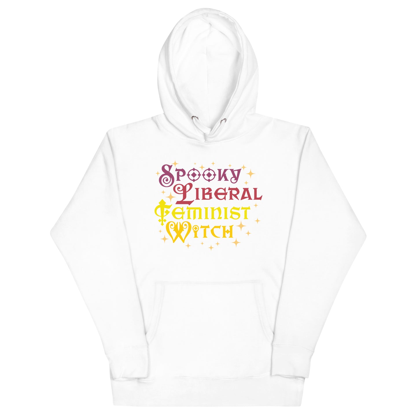 Spooky Liberal Feminist Witch Feminist Halloween Unisex Hoodie