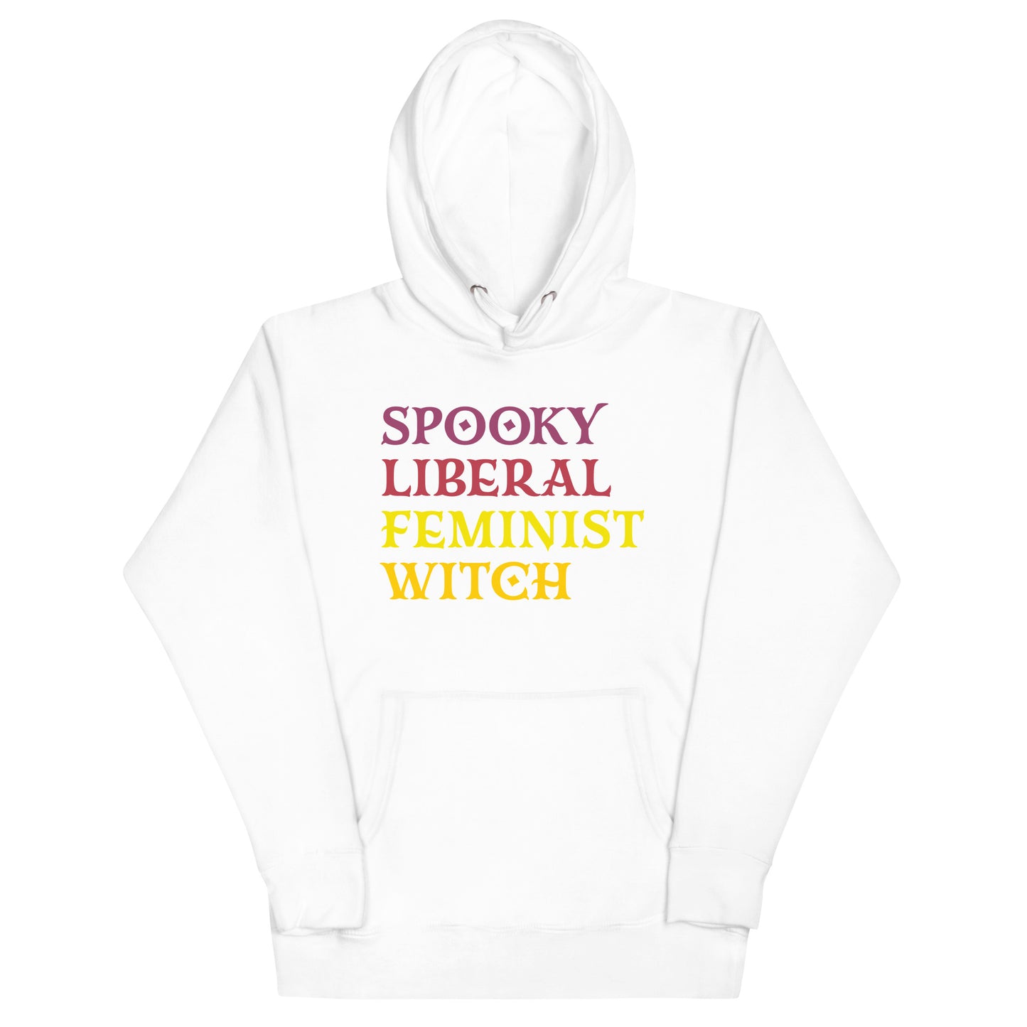 Spooky Liberal Feminist Witch Feminist Halloween Unisex Hoodie