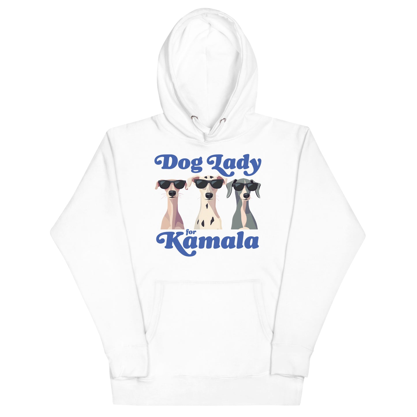 Dog Lady For Kamala Harris Unisex Hoodie