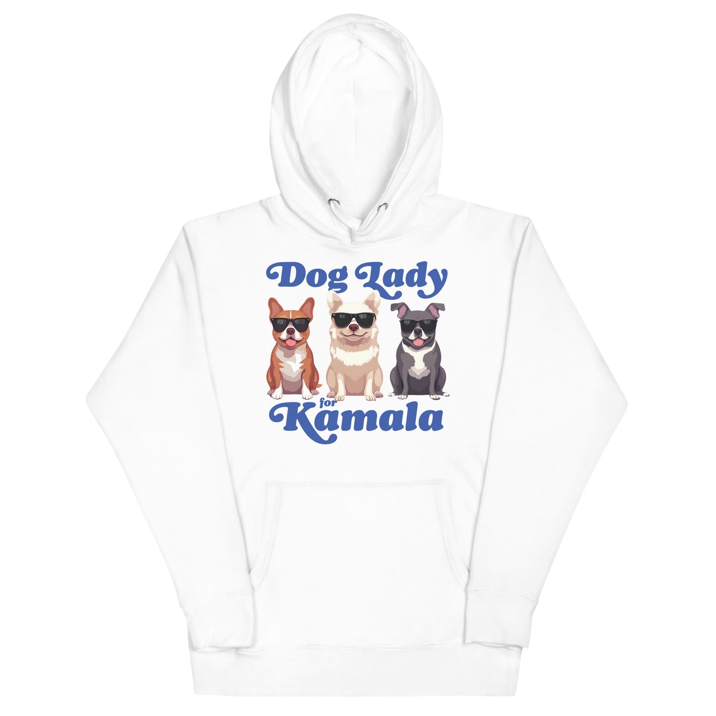 Dog Lady For Kamala Harris Unisex Hoodie